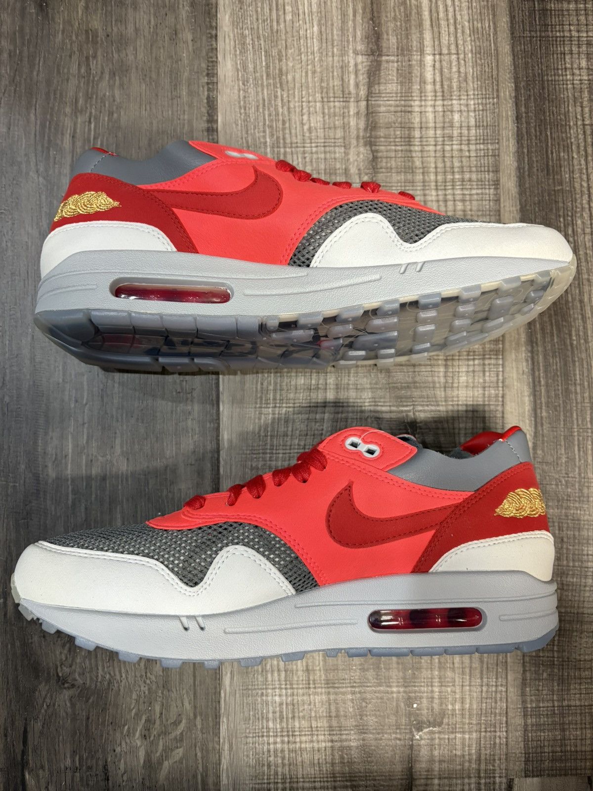 CLOT × Nike Nike Air Max 1 Clot Solar Red size 9 Size US 9 / EU 42 - 5 Thumbnail