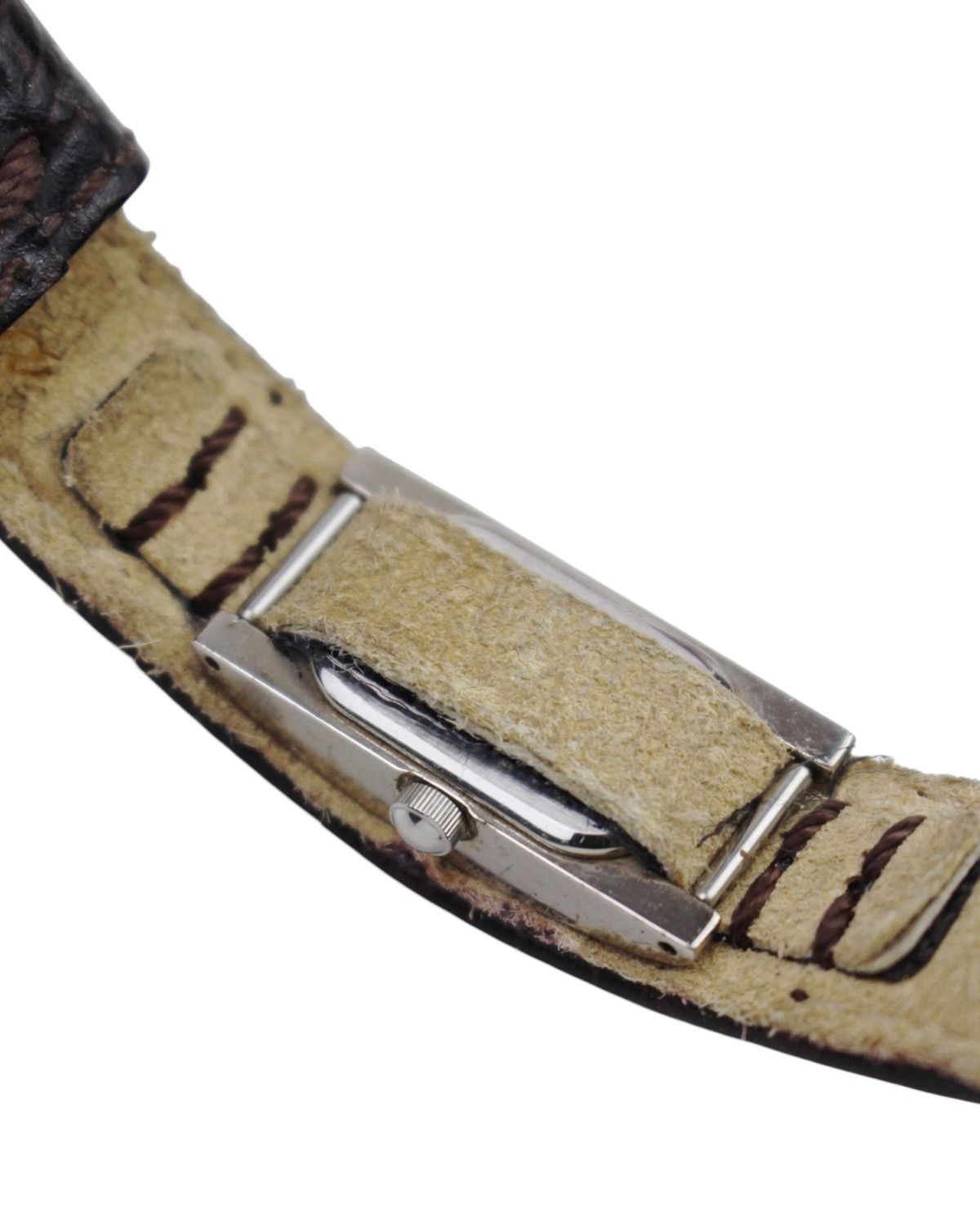 Issey Miyake × Seiko 2000S CABANE DE ZUCCA x SEIKO CROCO LEATHER STRAP WATCH Size ONE SIZE - 6 Thumbnail