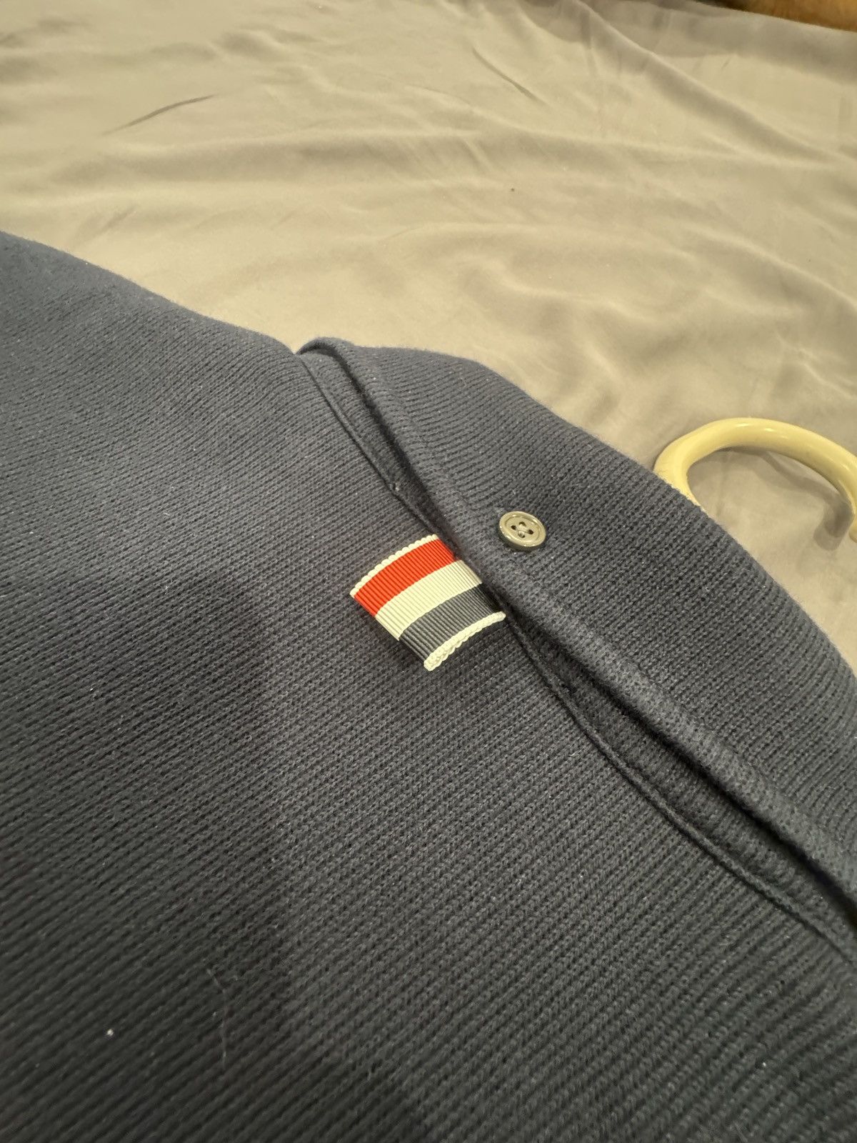 Thom Browne Thom Browne RWB-stripe cotton shirt jacket Size US S / EU 44-46 / 1 - 8 Thumbnail