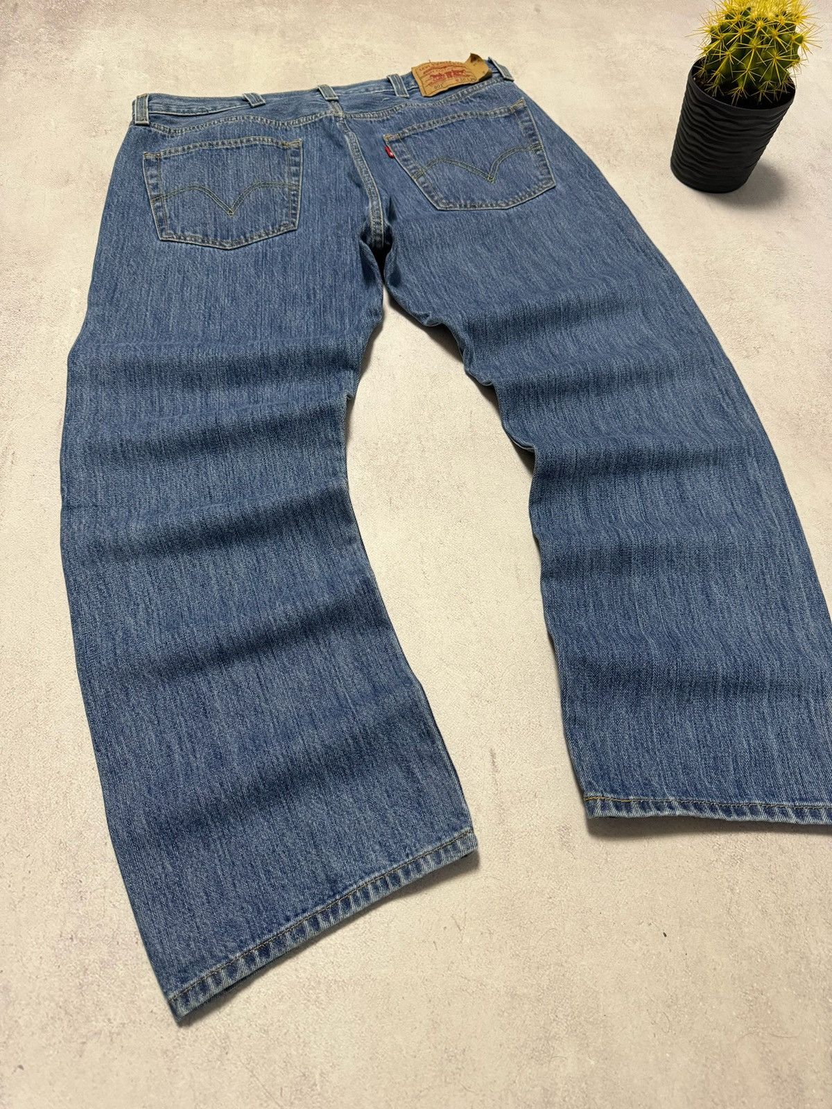 Levi's × Levi's Vintage Clothing Vintage Levis 501 Jeans Denim Pants Baggy 38x29 Y2K 90s Size US 36 / EU 52 - 6 Thumbnail
