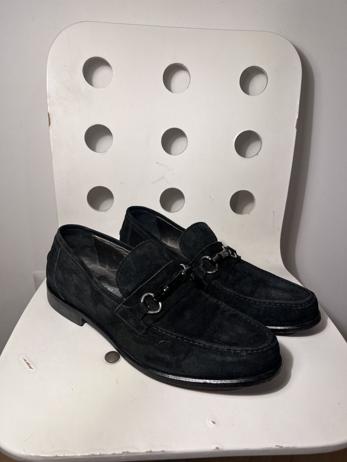 Other Don Pier Black Suede Loafers/Moccasins Size US 8 / EU 41 - 1 Thumbnail