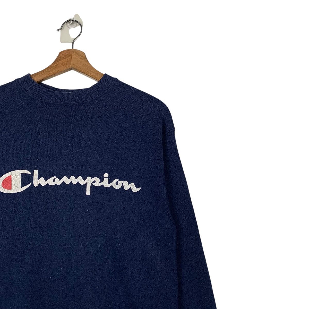 Champion Vintage Made In USA Champion Big Logo Sweatshirt Size US S / EU 44-46 / 1 - 5 Thumbnail