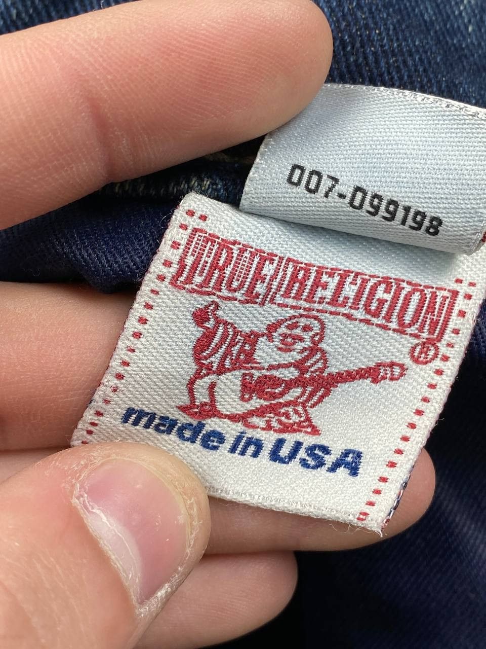 True Religion Vintage True Religion Rocco Denim Baggy Jeans Size US 30 / EU 46 - 13 Thumbnail