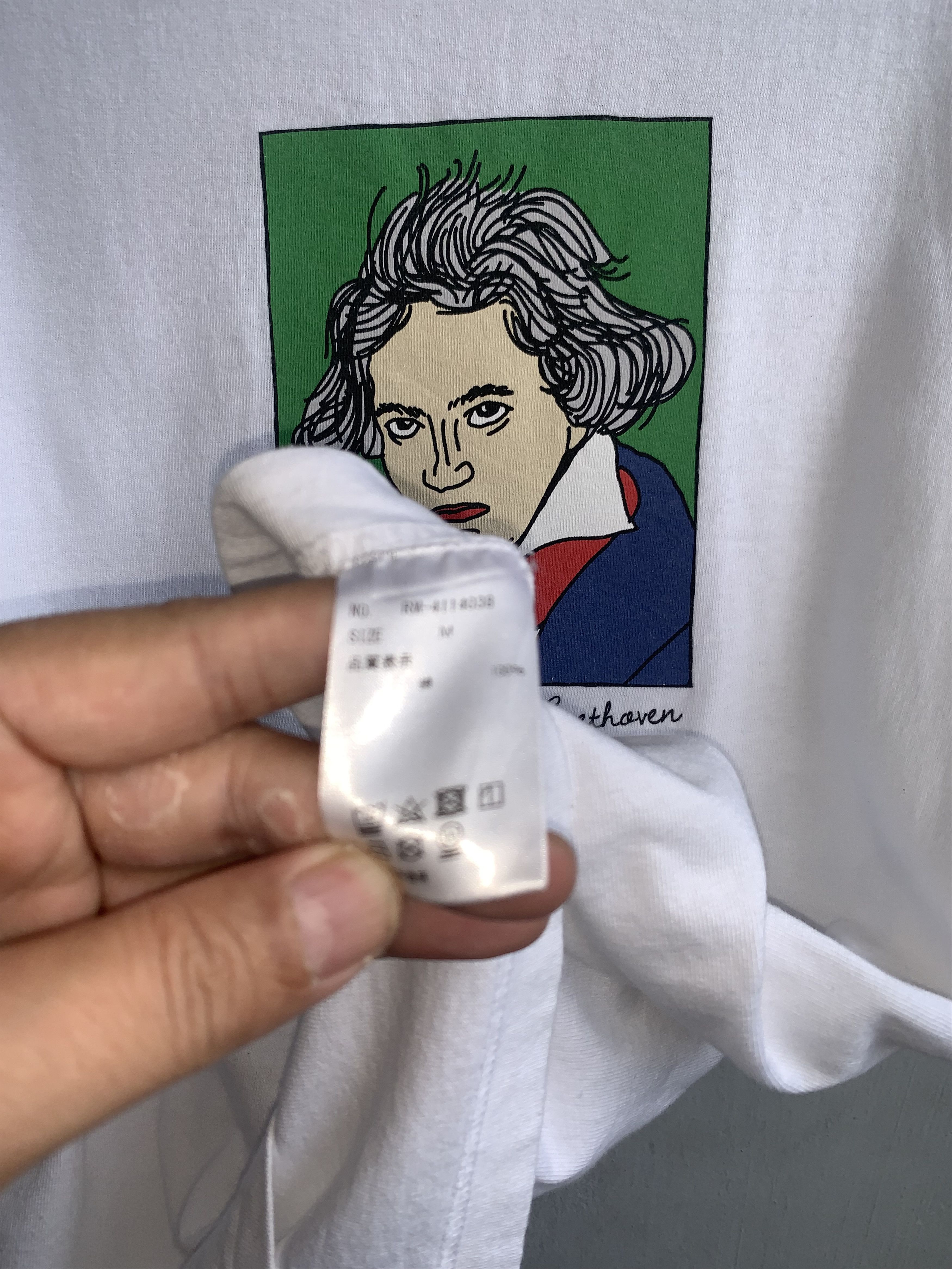Japanese Brand × Vintage Ludwig van Beethoven Shirt Size US M / EU 48-50 / 2 - 3 Thumbnail