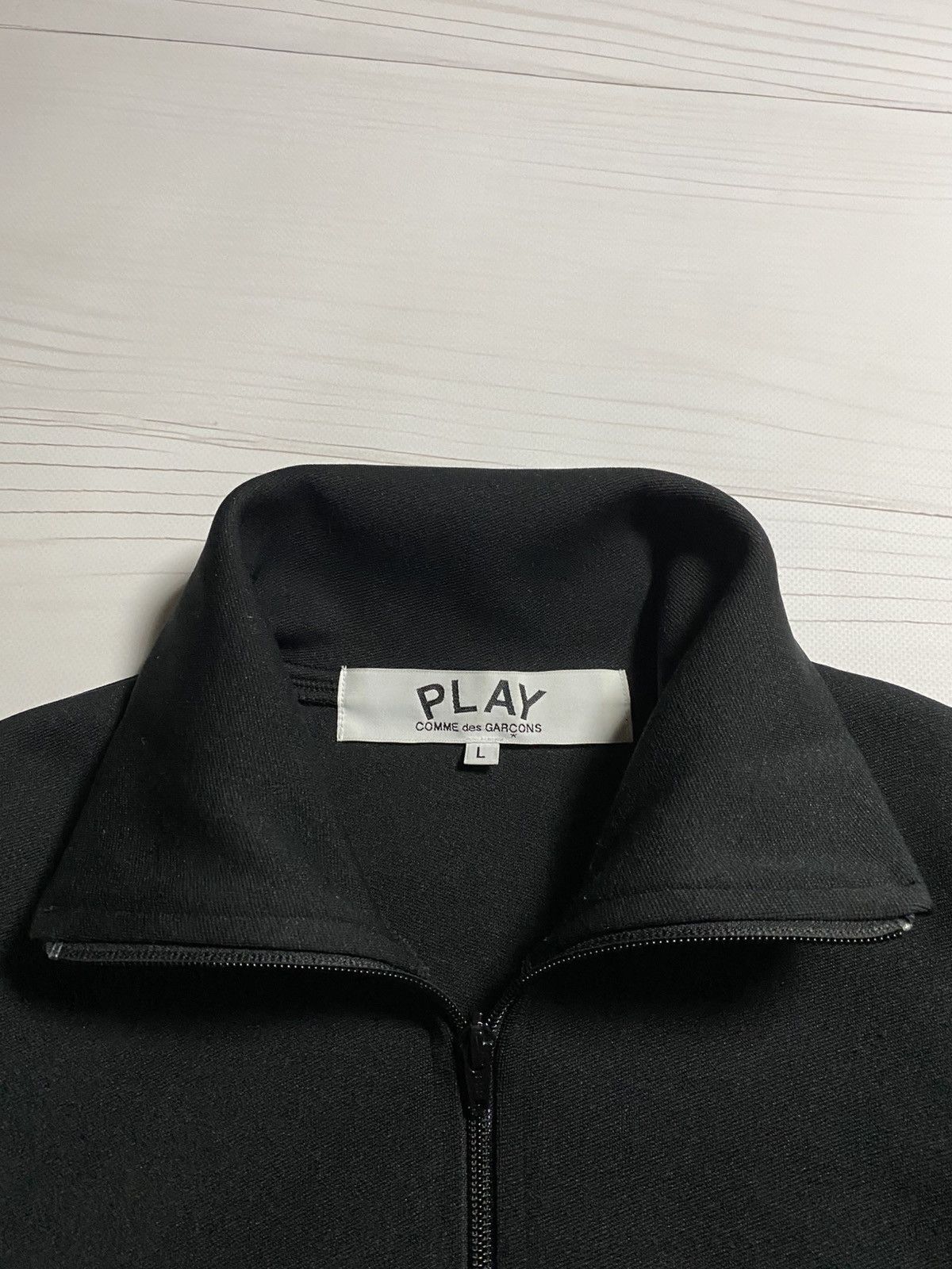 Comme des Garcons PLAY Comme Des Garcons PLAY Big logo y2k zip jacket Size US L / EU 52-54 / 3 - 3 Thumbnail