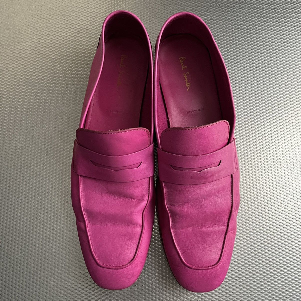 Paul Smith Paul Smith fuchsia loafers