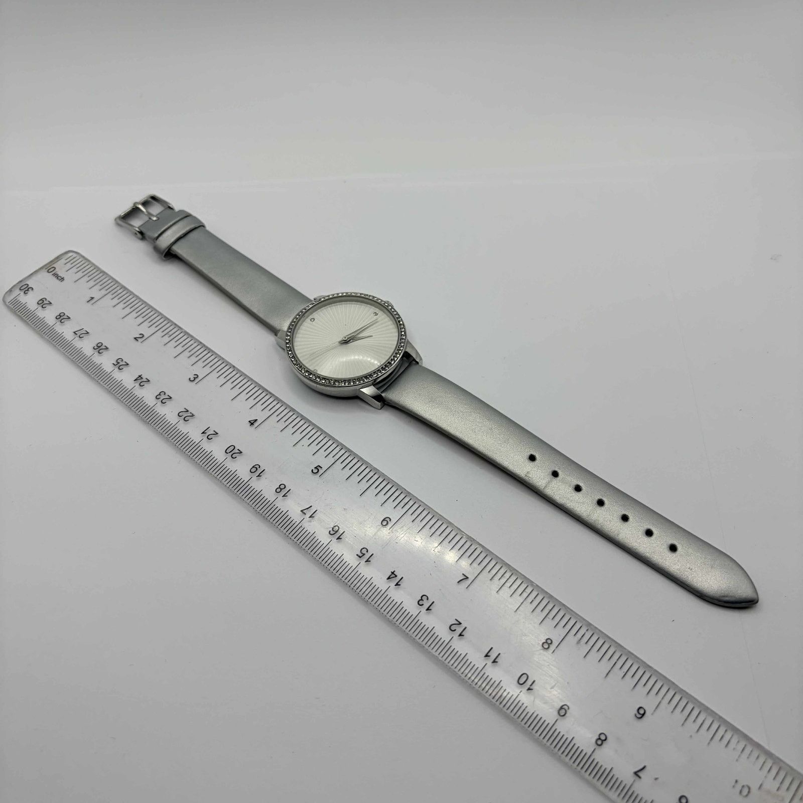 Other Silver Crystal Watch Size ONE SIZE - 4 Thumbnail