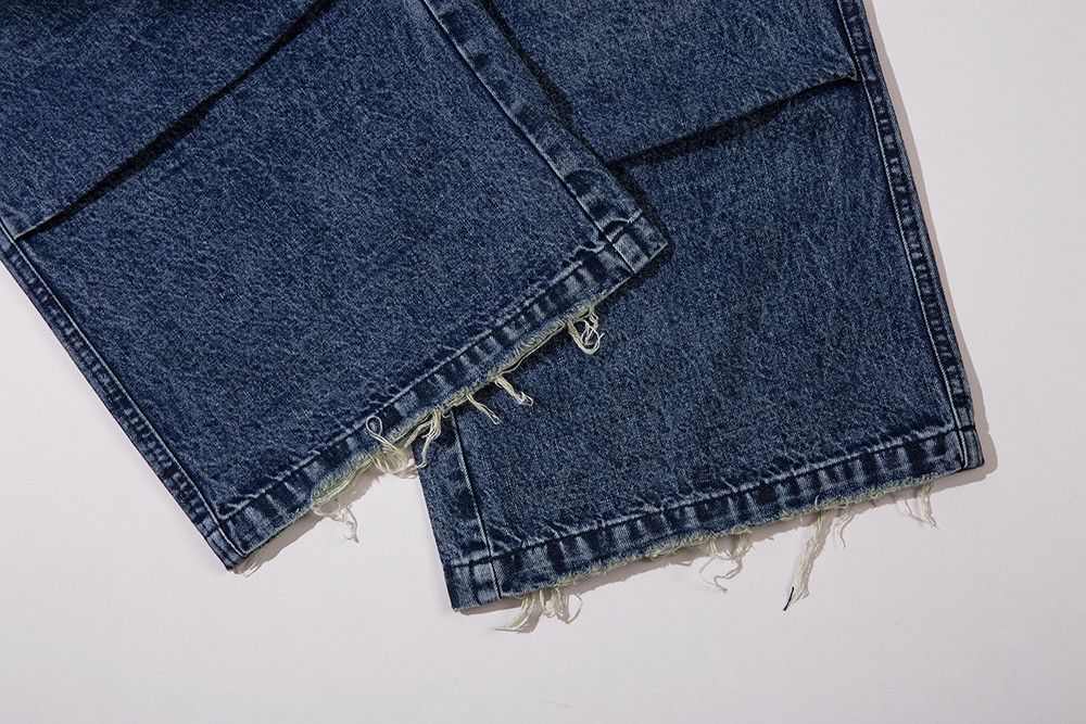 Japanese Brand × Jean Harajuku Washed Vintage Blue Baggy Size US 33 - 9 Thumbnail