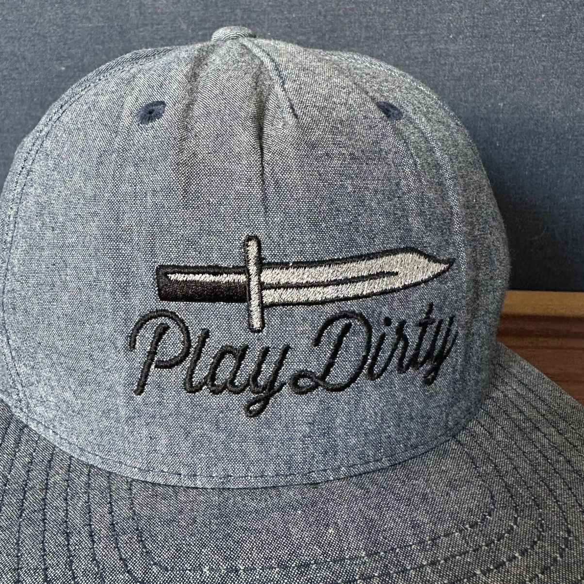 Undefeated Undefeated UNDFTD Play Dirty Chambray Snapback Hat Size ONE SIZE - 2 Thumbnail