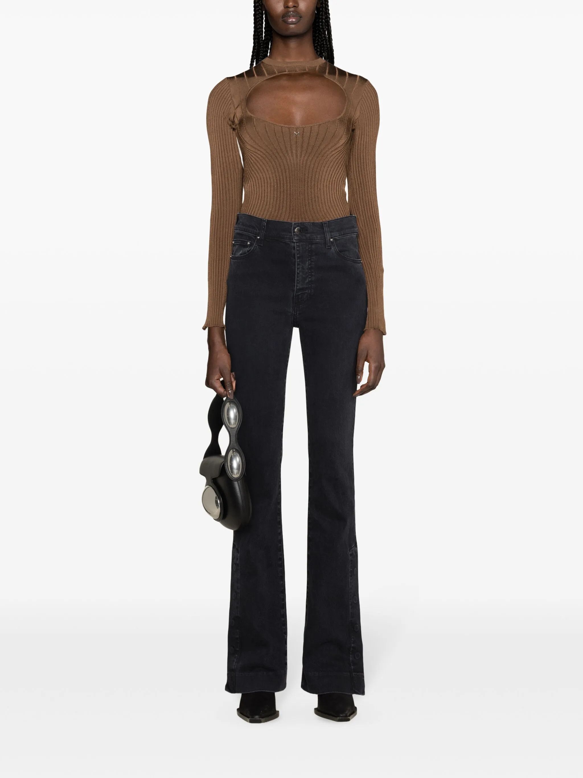 Amiri o1y0425 Denim jeans in Black Size 29" - 2 Thumbnail