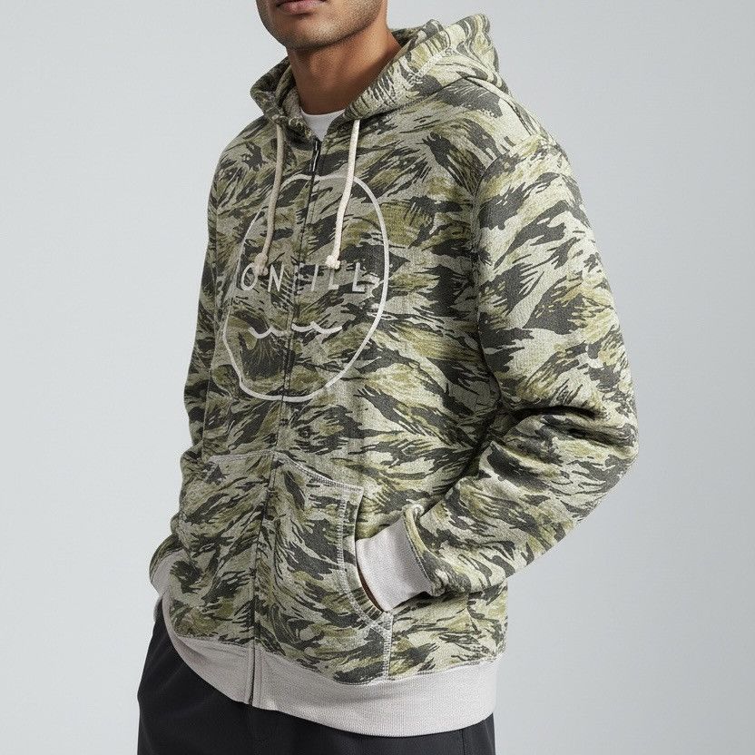 O'Neill oneill tiger strip zipper hoodie Size US M / EU 48-50 / 2 - 1 Thumbnail