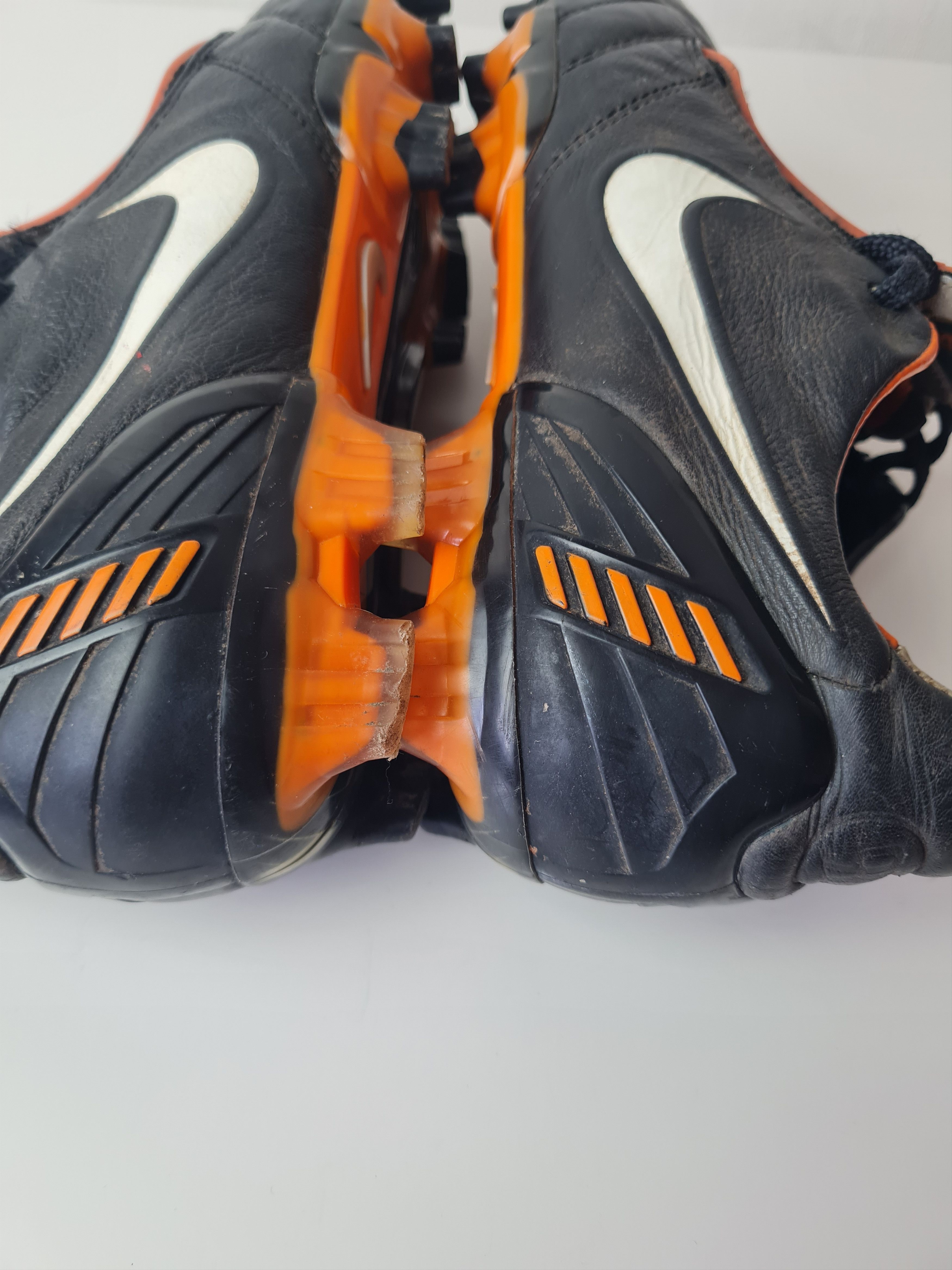 Nike Football Soccer Cleats NikeTotal 90 Laser Black Orange Size US 8 / EU 41 - 17 Thumbnail
