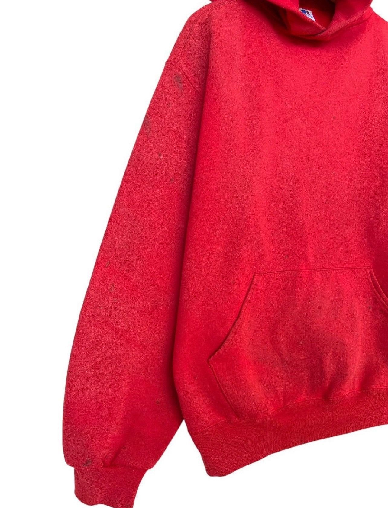 Russell Athletic Vintage 90s Russell Sun Faded Distressed Baggy Boxy Hoodie Size US L / EU 52-54 / 3 - 7 Thumbnail