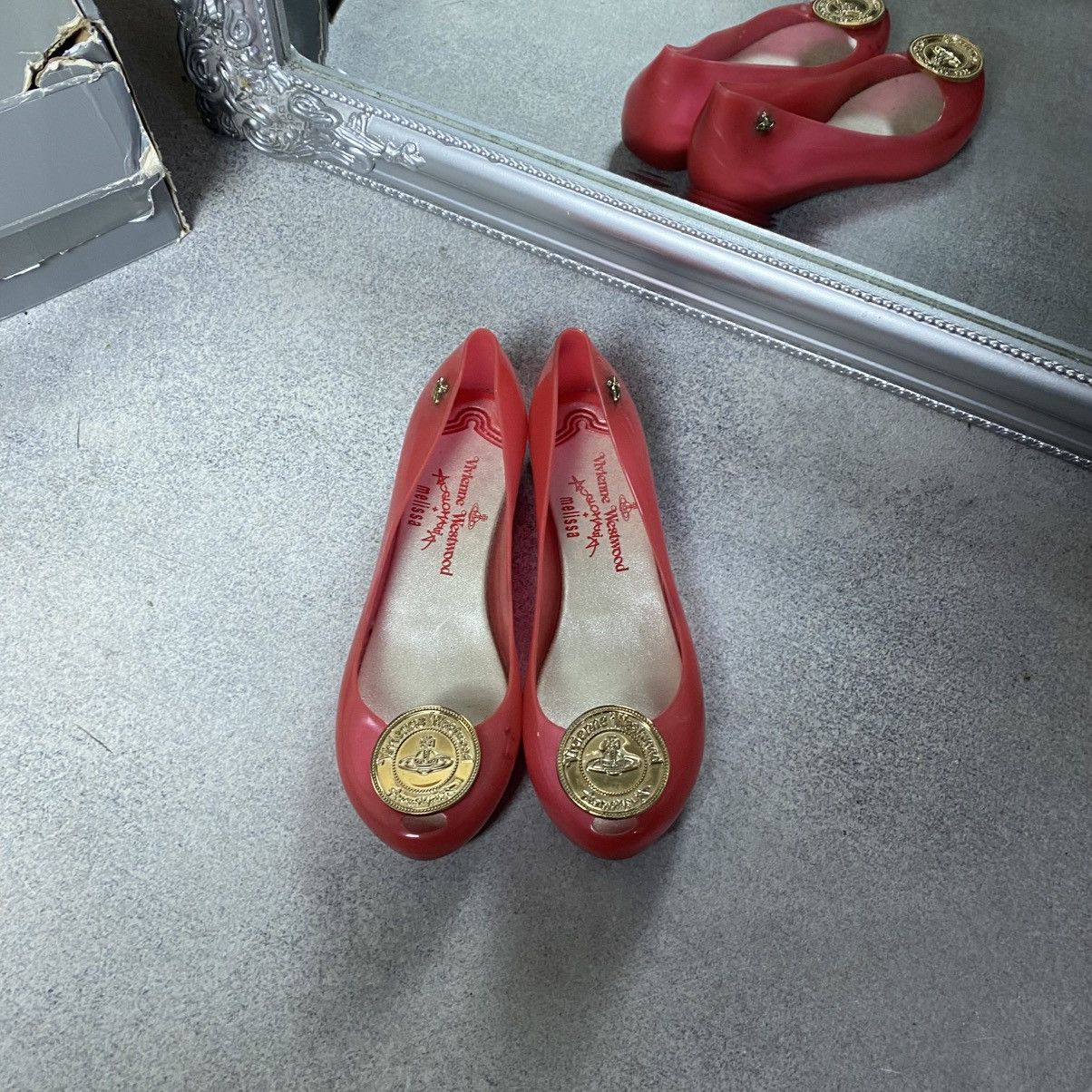 Vivienne Westwood Vivienne Westwood Melisa Anglomania Balet Orb Flats Size US 7 / IT 37 - 4 Thumbnail