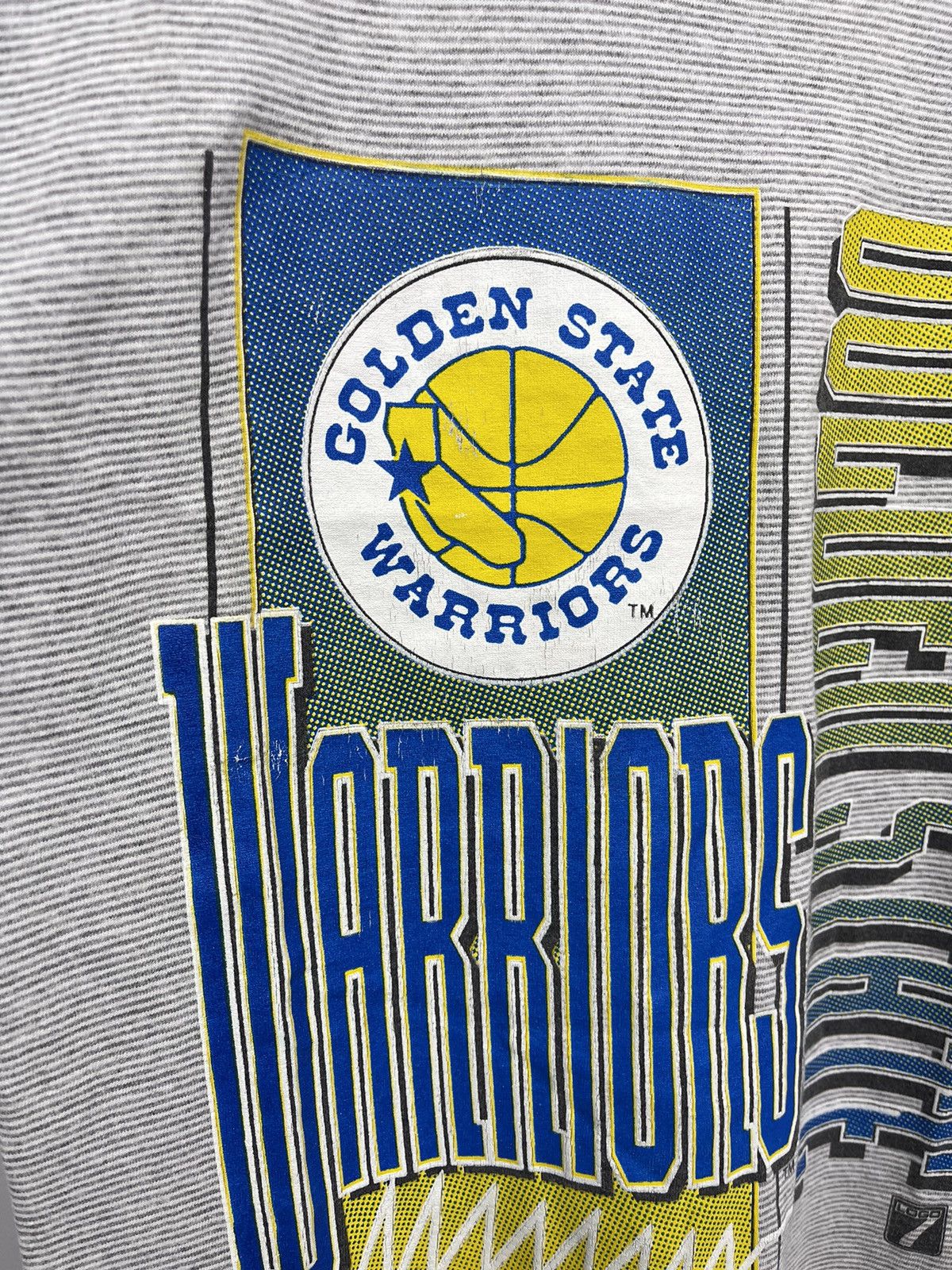 NBA Golden State Warriors NBA LOGO7 T-Shirt Vintage Retro M Size US M / EU 48-50 / 2 - 2 Thumbnail