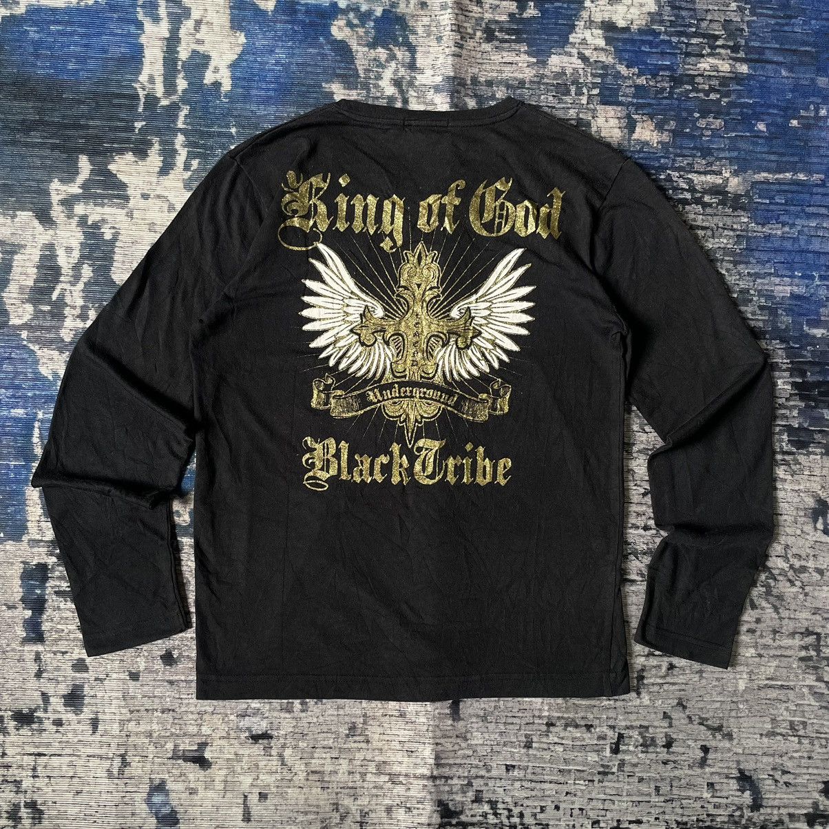14th Addiction Japanese chrome hearts Inspired Cross Gothic Punk Longsleeve Size US S / EU 44-46 / 1 - 1 Thumbnail