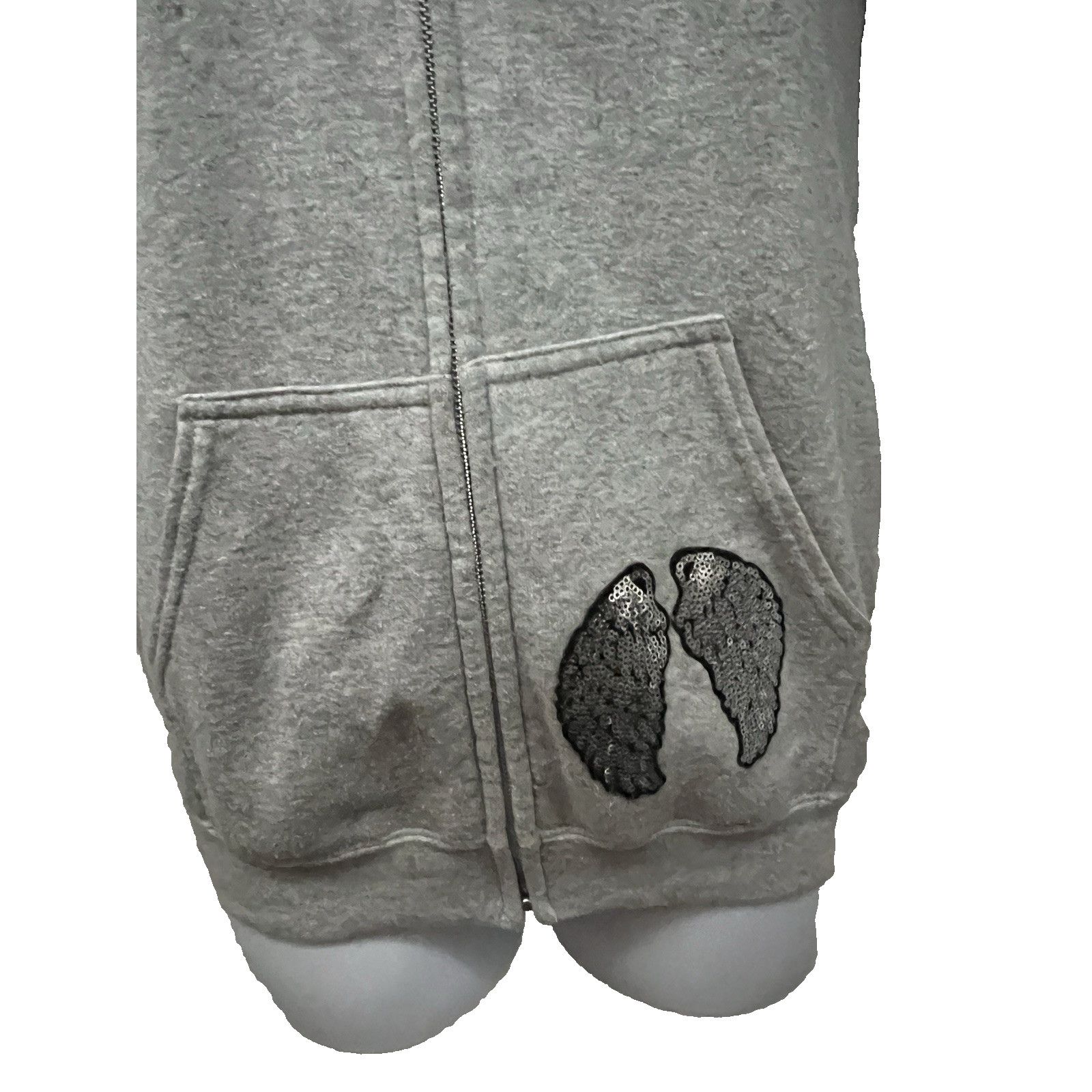 Victoria's Secret Pink Victorias Secret Angel Wings Zip Up Jacket Hoodie Small Size S / US 4 / IT 40 - 6 Thumbnail