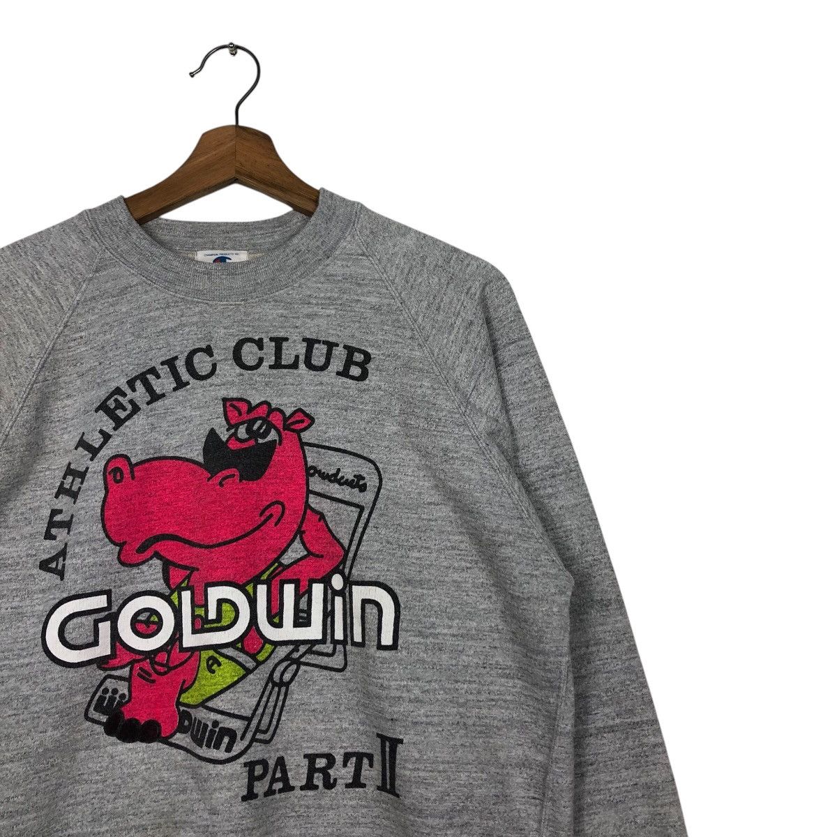Champion × Japanese Brand × Vintage 📌Vintage Sweatshirt Crewneck Champion Athletic Club Goldwin Size US L / EU 52-54 / 3 - 7 Thumbnail