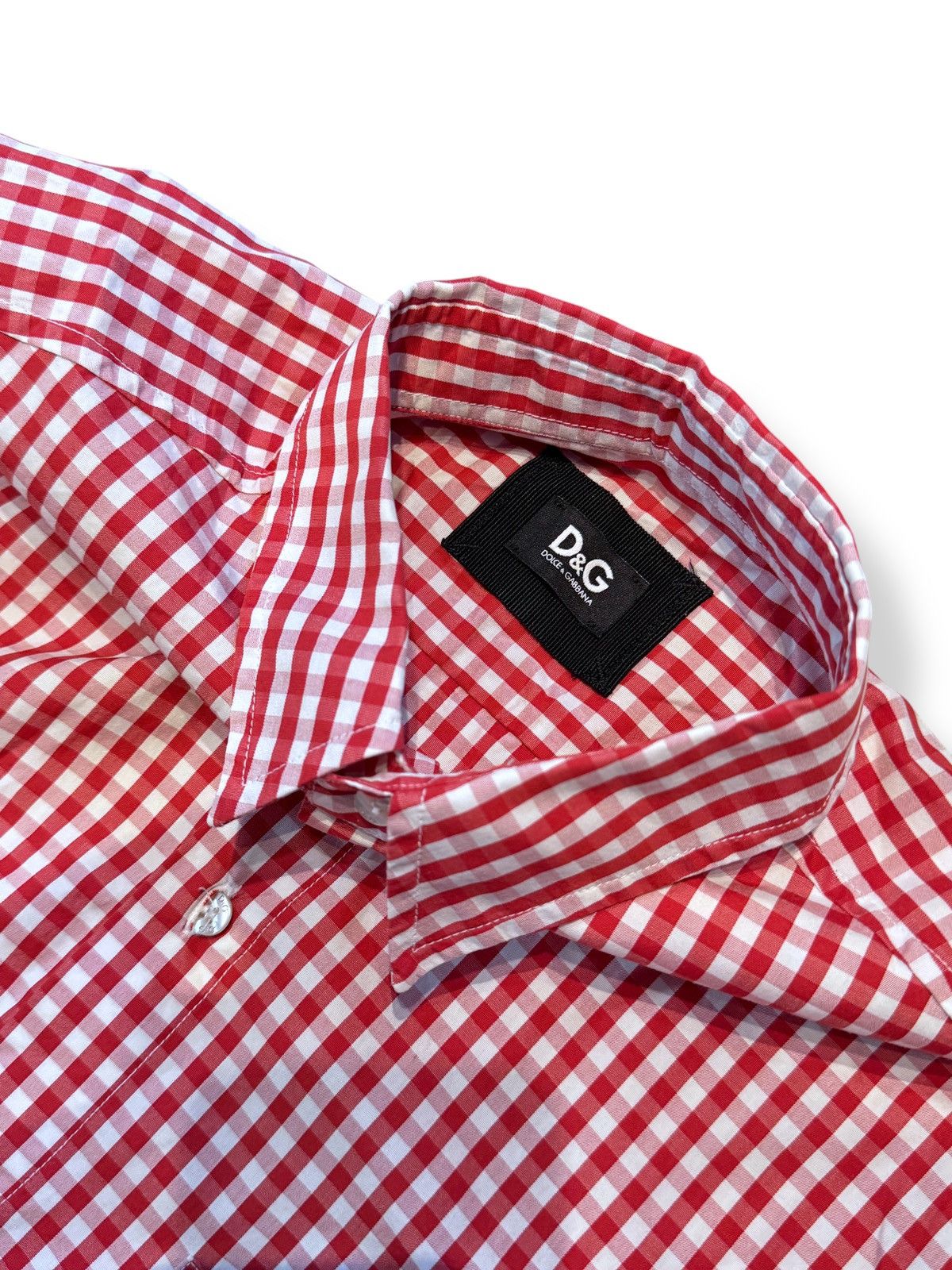 Dolce & Gabbana Dolce & Gabbana Checked Shirt and Denim Skirt Combo Dress Size M / US 6-8 / IT 42-44 - 3 Thumbnail