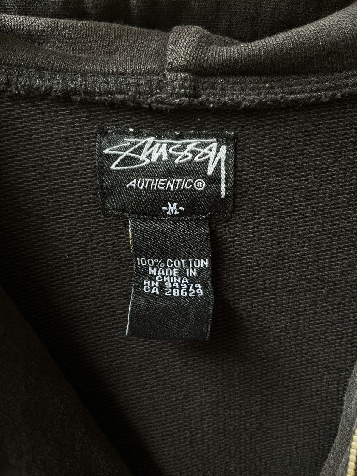 Stussy Vintage 2000s stussy zip hoodie Size US M / EU 48-50 / 2 - 6 Thumbnail