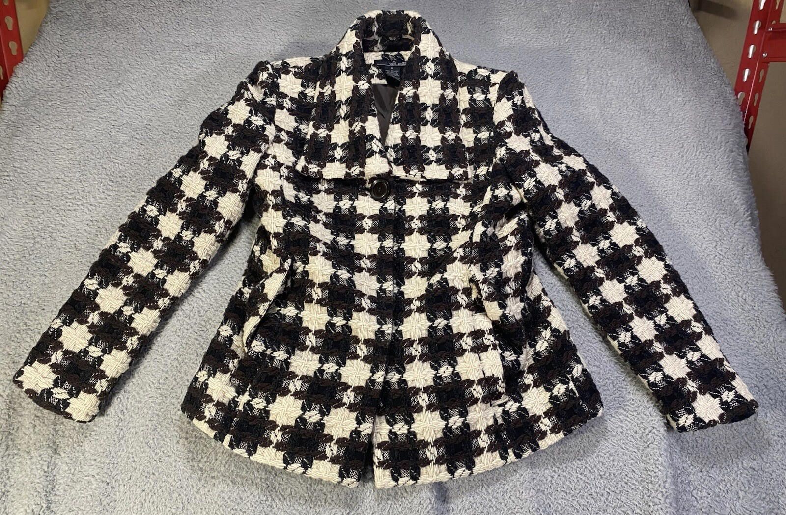 Veste Bomber Willi Smith Noire Taille 8 - Neuve Avec étiquettes, Viscose/nylon/spandex - Style Décontracté Chic