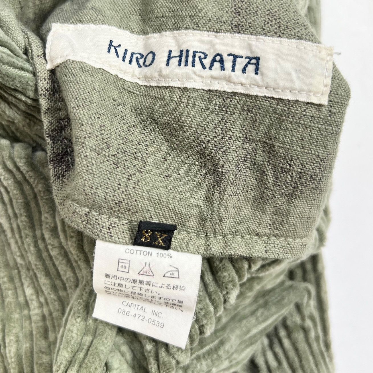 Kapital Vintage Kapital Blue hand Corduroy Flare Coverall Size 25" / US 0 / IT 36 - 11 Thumbnail