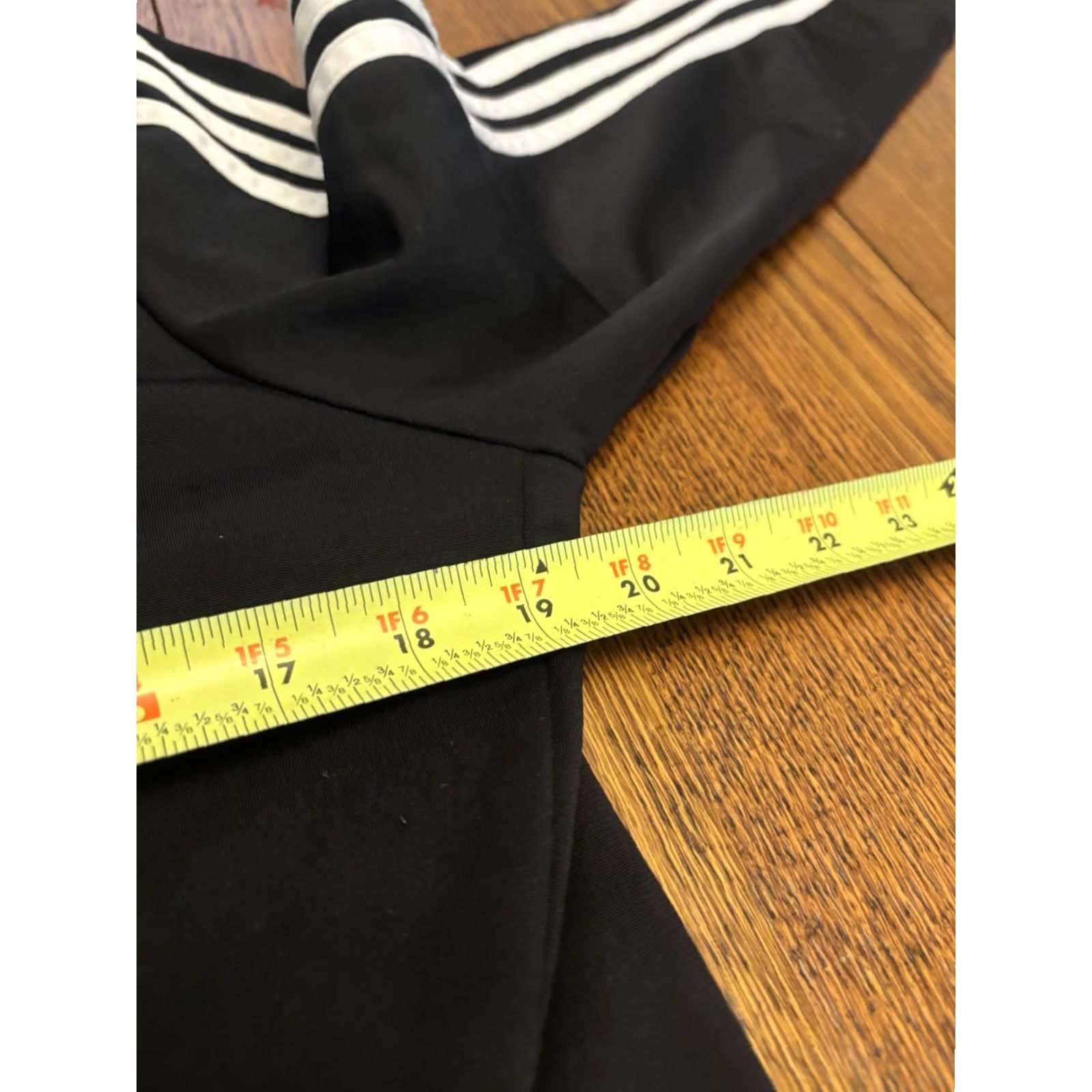 Adidas adidas Track Jacket Full Zip Women’s L Black Polyester Mid-Length 100% PolyNone Size L / US 10 / IT 46 - 3 Thumbnail
