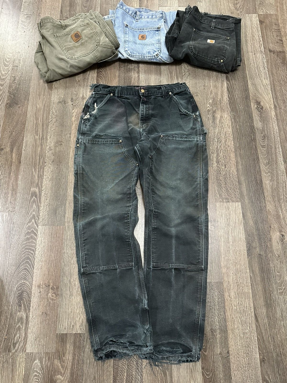 Carhartt carhartt double knee pants Size US 32 / EU 48 - 3 Thumbnail