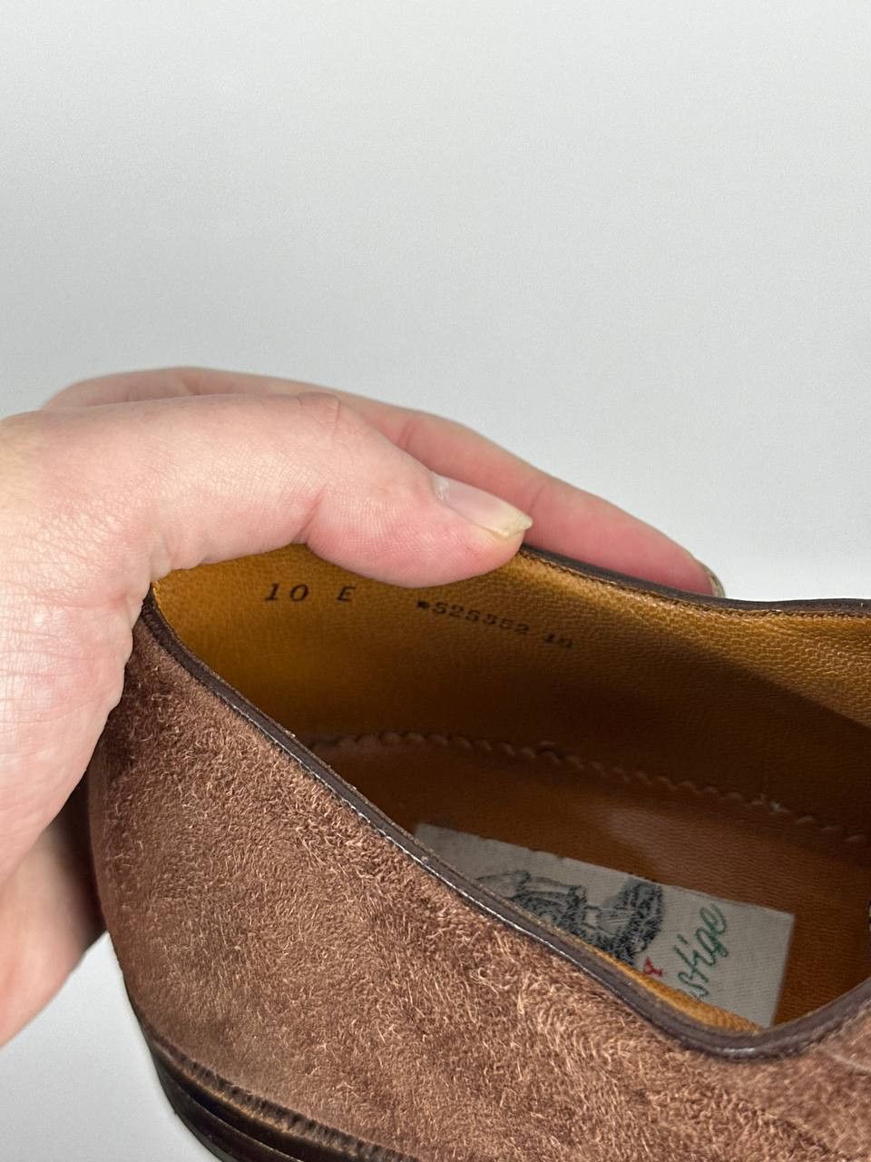 Bally Bally Prestige Vintage Brown Suede Oxford Shoes Size US 10 / EU 43 - 12 Thumbnail