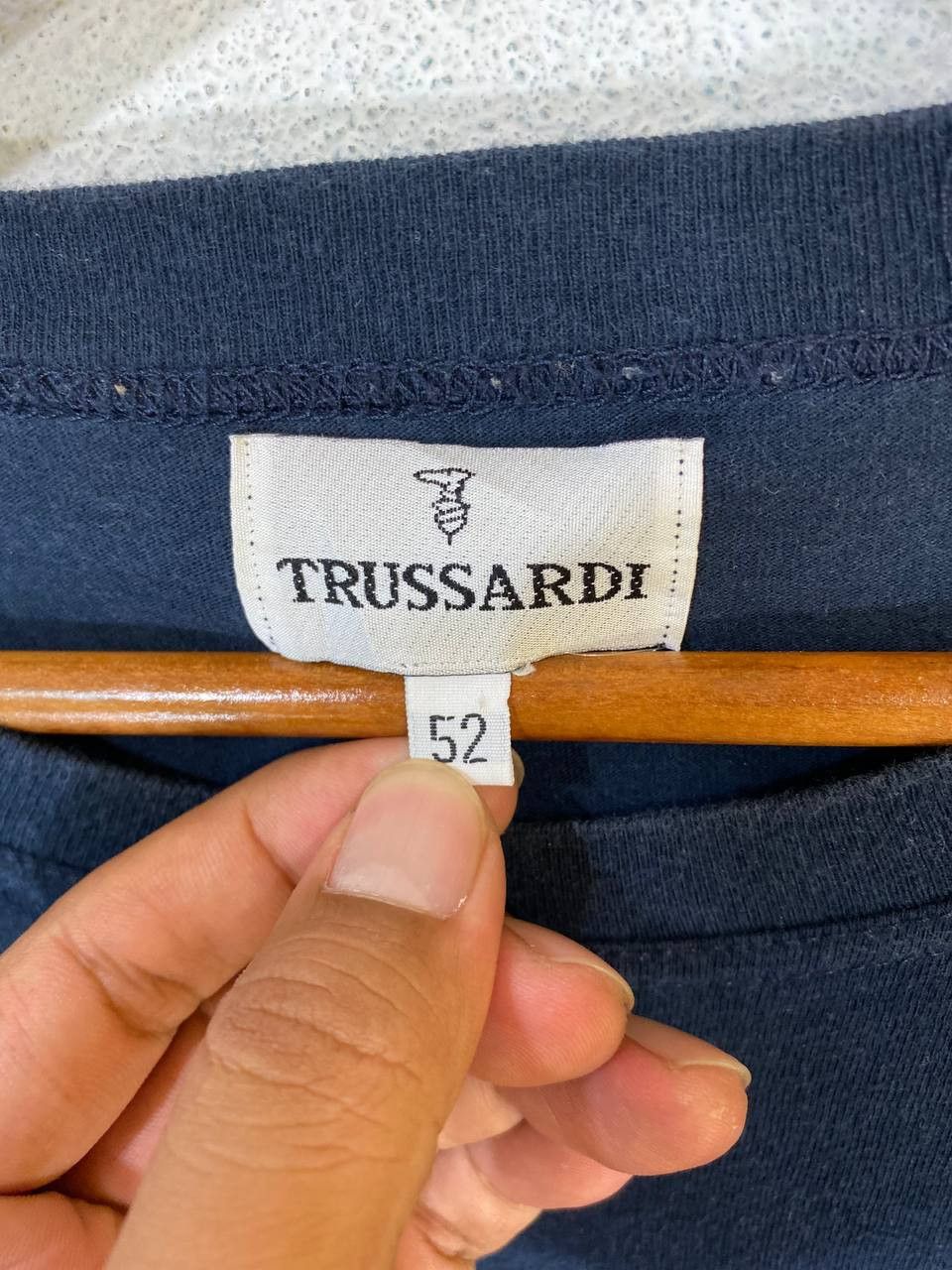 Trussardi vintage trussardi longsleeves tee made in italy Size US M / EU 48-50 / 2 - 4 Thumbnail