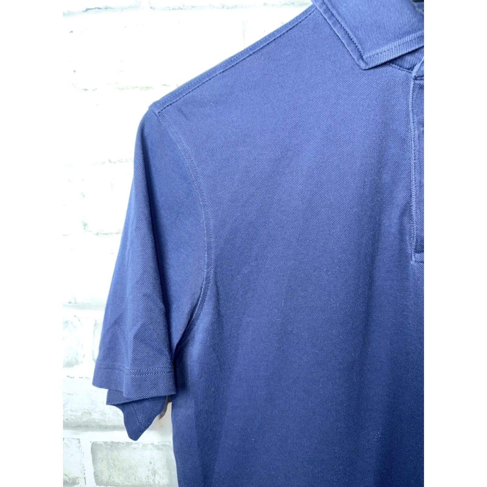 Vintage Greyson Golf Polo Shirt Men’s Small NAVY BLUE Peru Size US S / EU 44-46 / 1 - 4 Thumbnail