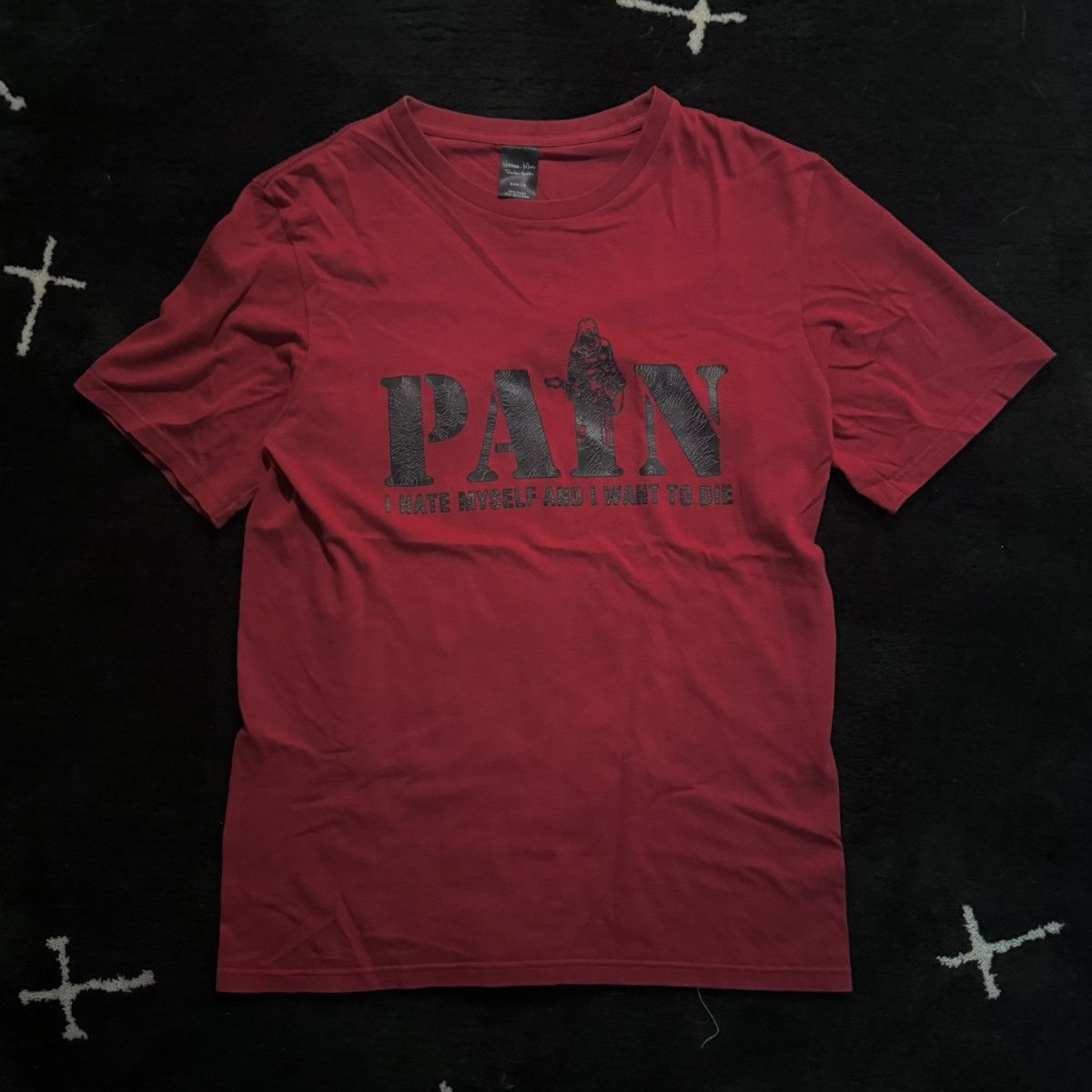 Number (N)ine SS03 - Pain T Shirt Size US M / EU 48-50 / 2 - 1 Thumbnail