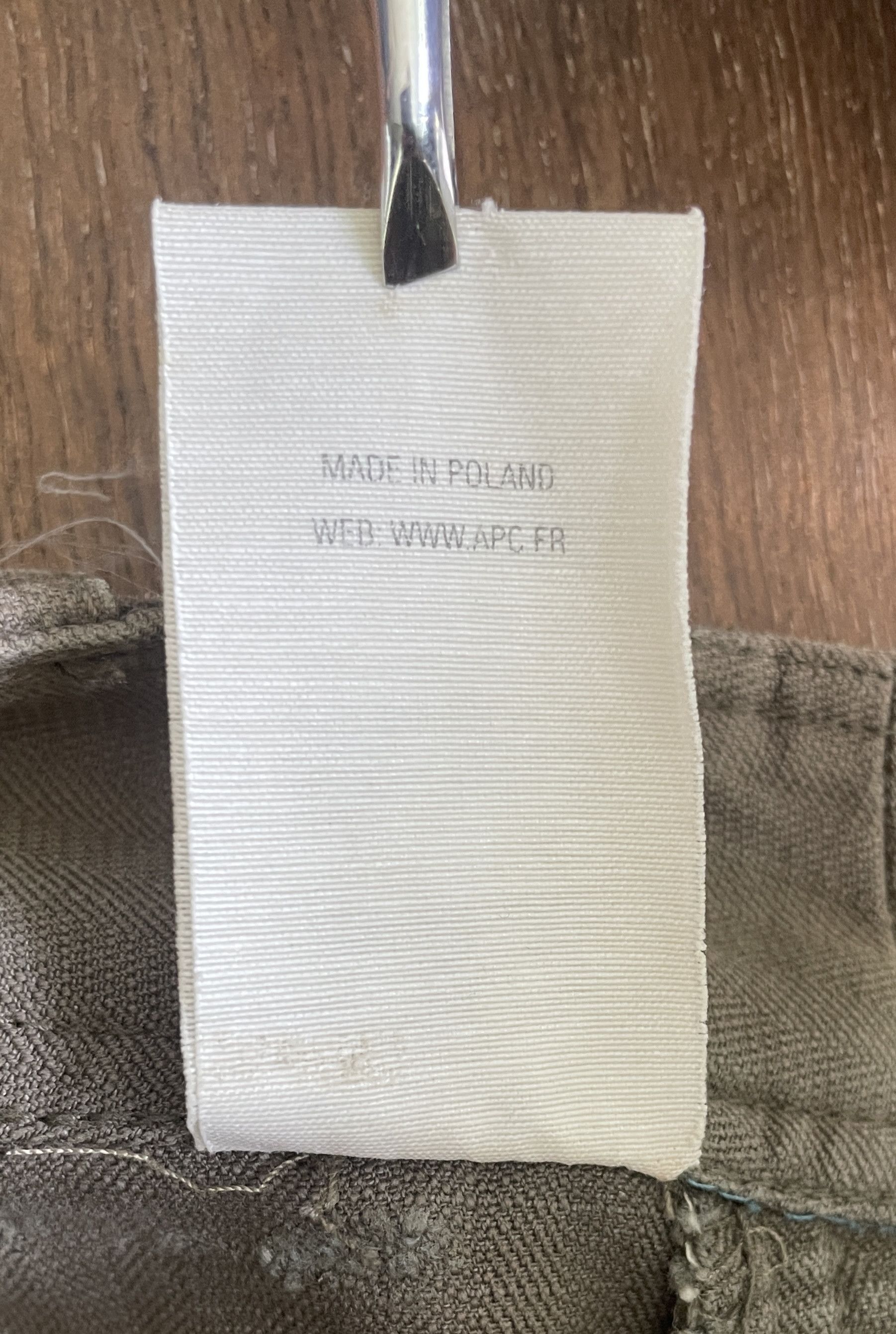 A.P.C. A.P.C. Vintage Linen Pants Size US 31 - 11 Thumbnail