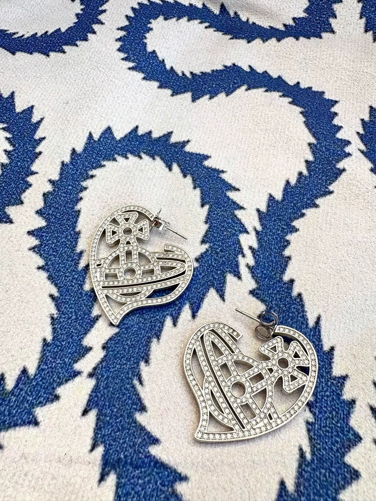 Vivienne Westwood vivienne westwood heart saturn earrings Size ONE SIZE - 1 Thumbnail