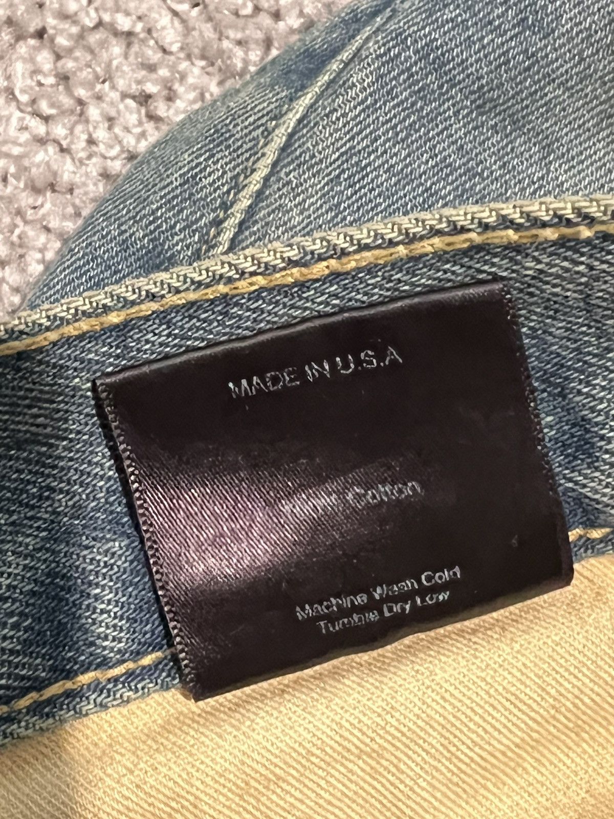 Rhude Moto Denim Size US 33 - 6 Thumbnail