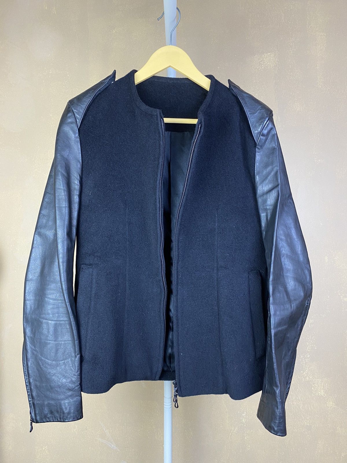 kiryuyrik Kiryuyrik Yohji Yamamoto Leather sleeve jacket Size US L / EU 52-54 / 3 - 2 Thumbnail