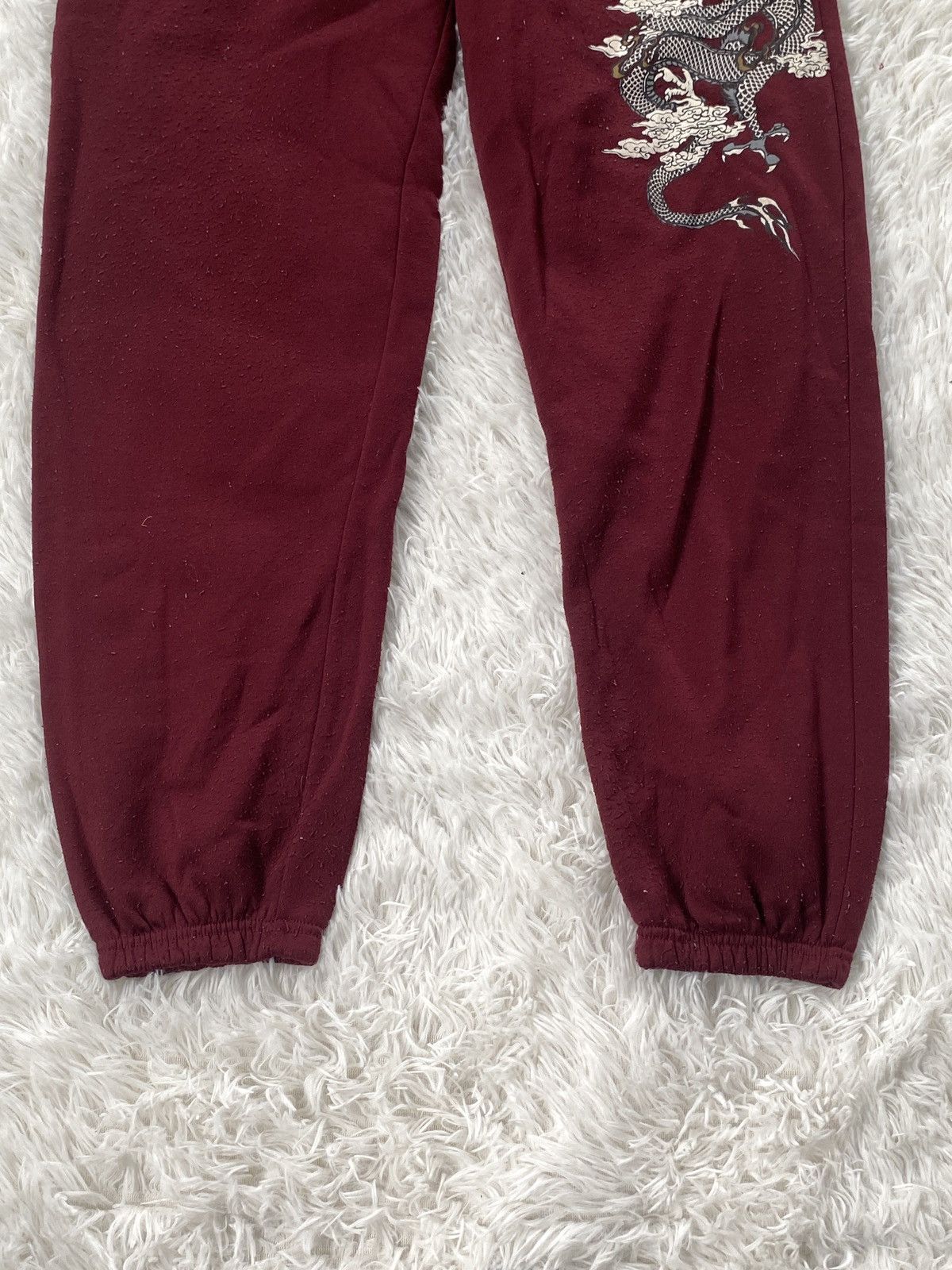 Vintage 🔥Japanese Traditional Brand Bullet Noise Embroidery Dragon Size US 30 / EU 46 - 6 Thumbnail