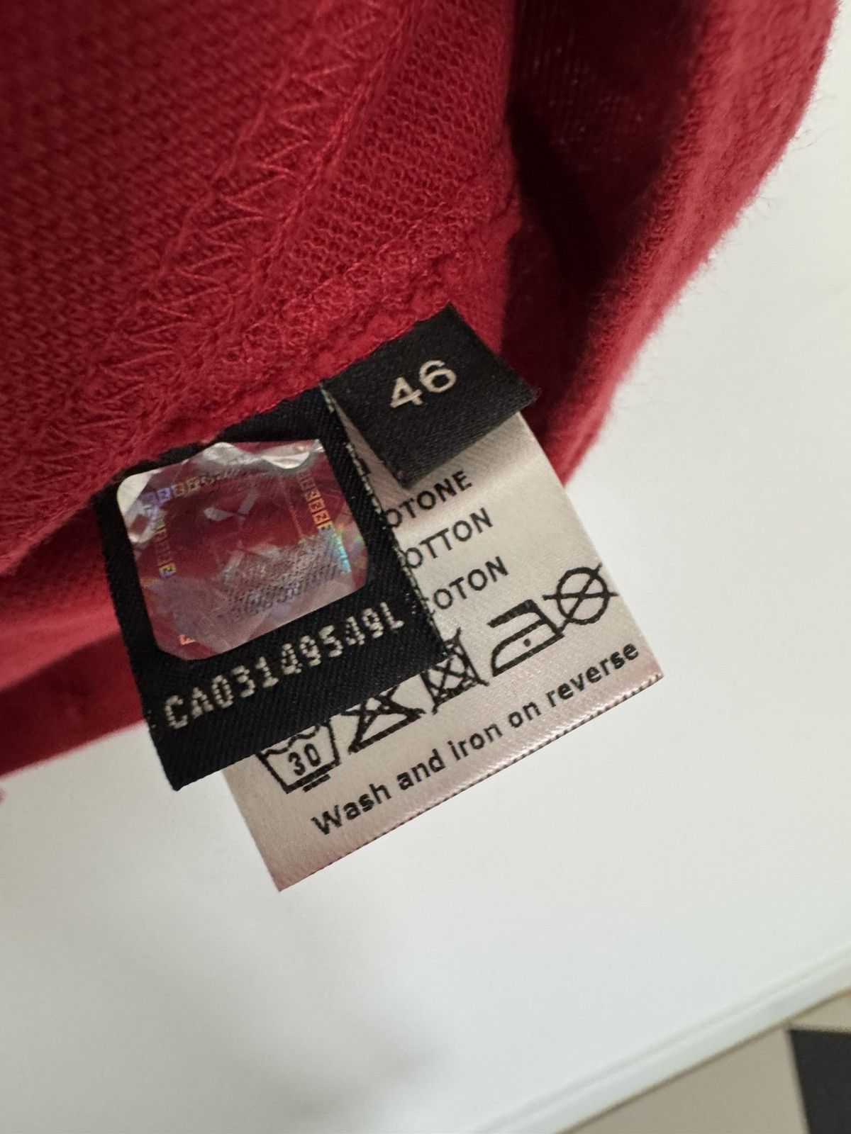 Fendi Fendi tee mini logo designer high end luxury red hype Size US S / EU 44-46 / 1 - 5 Thumbnail