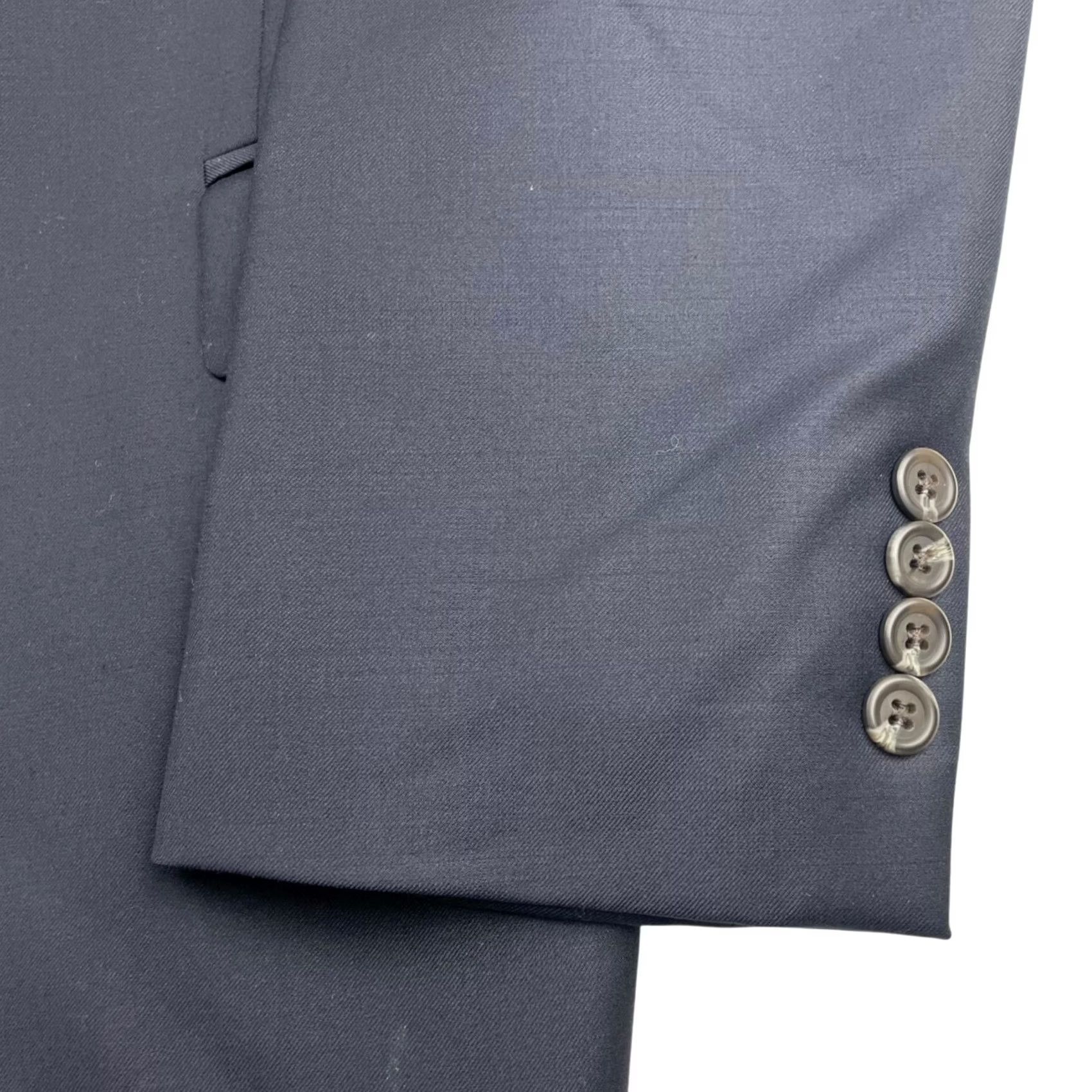 Ralph Lauren Ralph Lauren LRL Men's 44L Navy Blue Wool Blazer 2-Button Size 44R - 4 Thumbnail