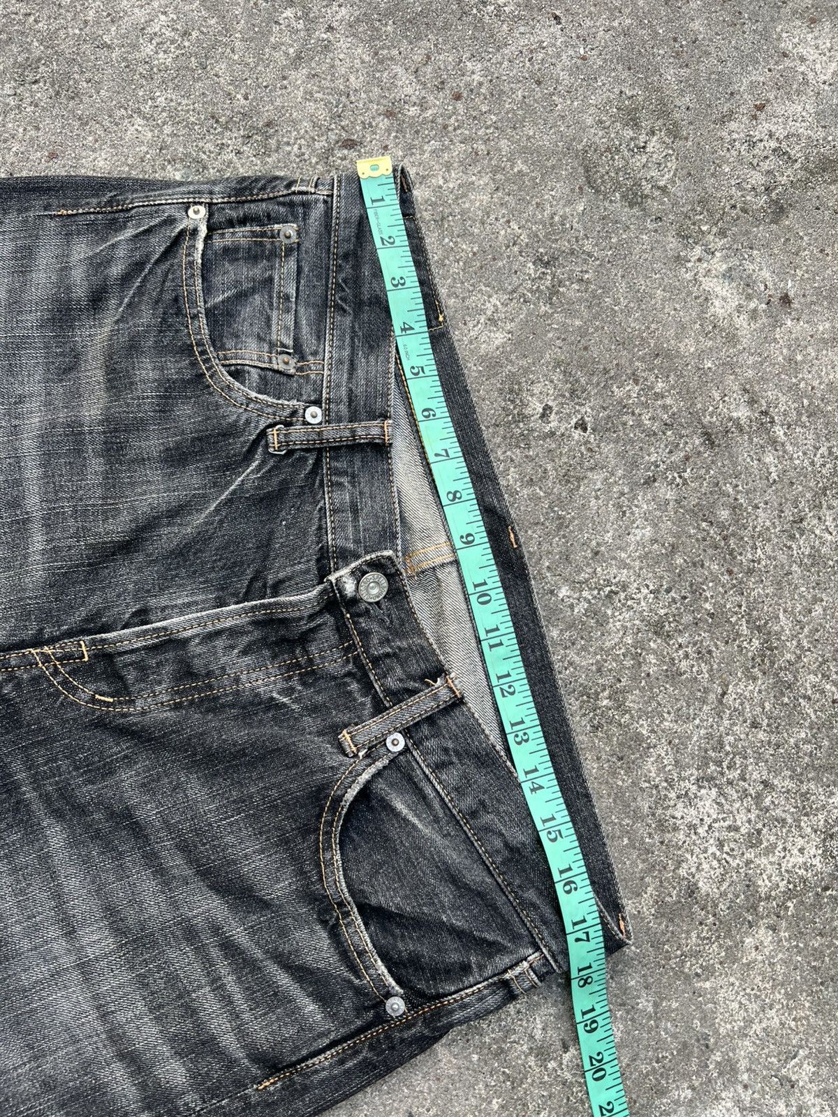 Spellbound Vintage 90’s Spellbound Mud Wash Jean #japan Size US 35 - 3 Thumbnail