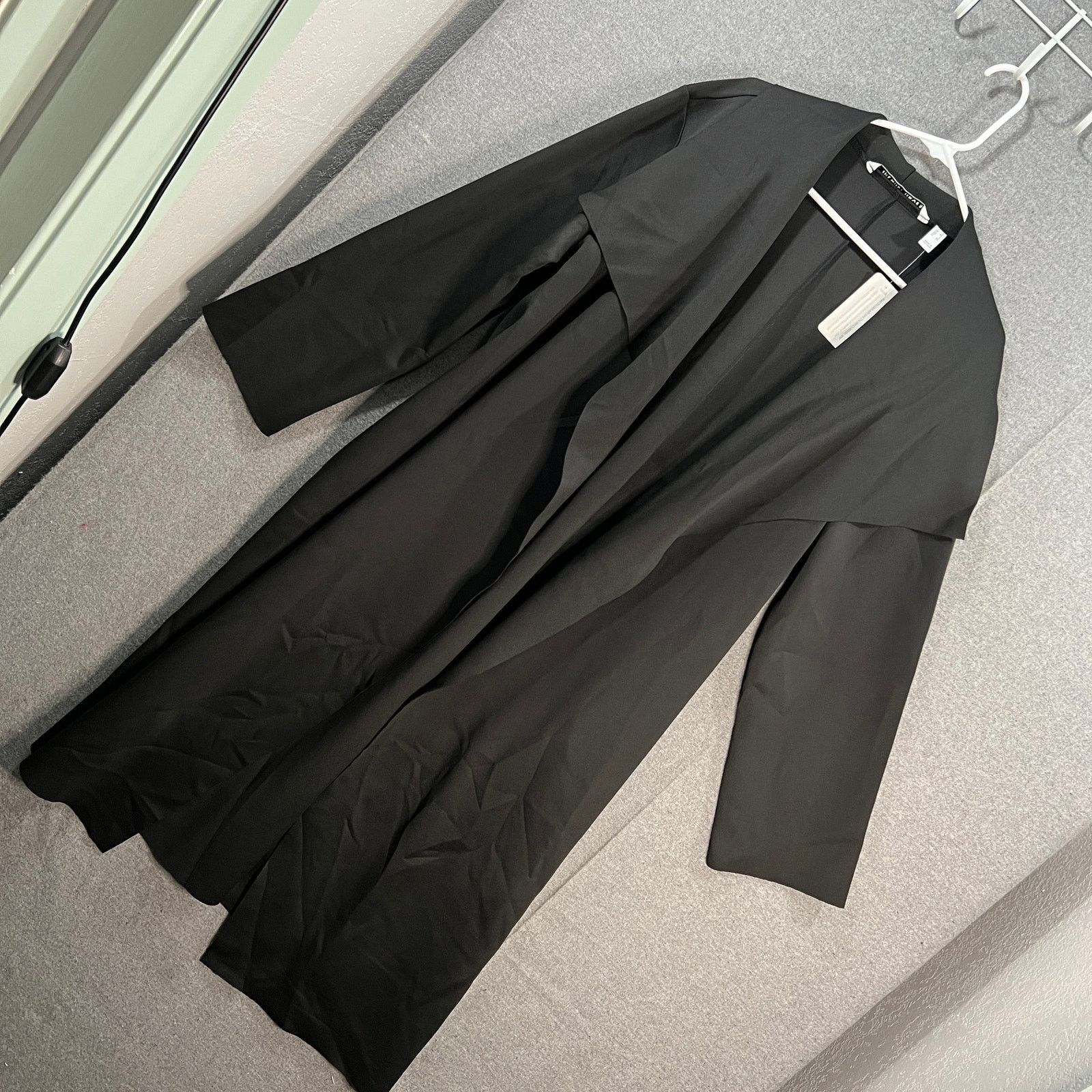Other Girl With Curves Draped Scuba Jacket Black Size Large Size L / US 10 / IT 46 - 1 Thumbnail