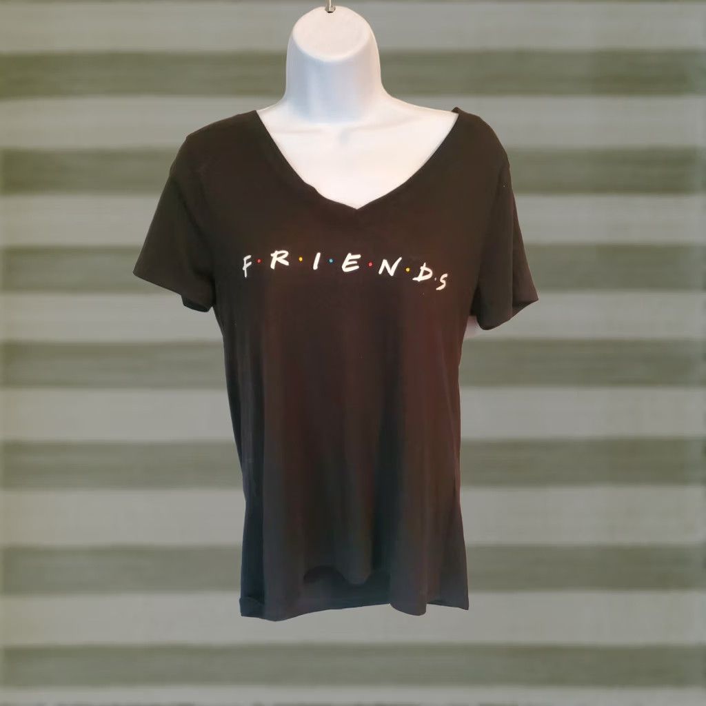 Logo 7 Friends TV Show Logo Shirt Womens Size Medium Size M / US 6-8 / IT 42-44 - 1 Thumbnail