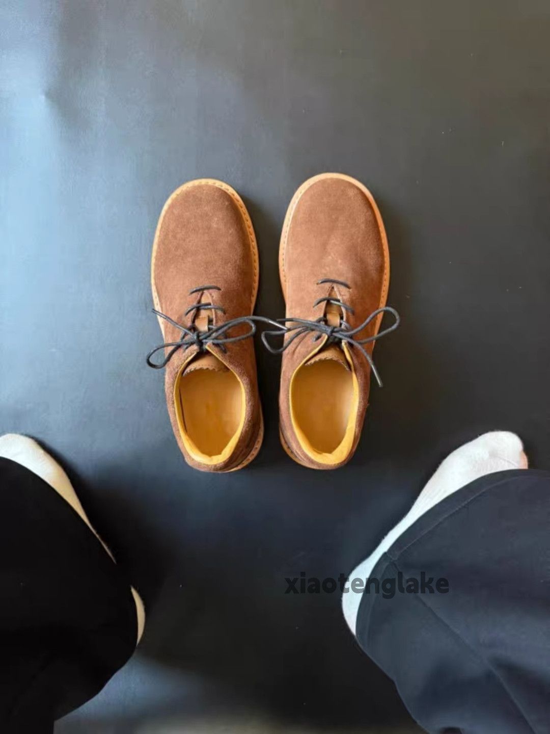 Vintage Utility hiking mountain military desert hiking boots shoes Size US 8 / EU 41 - 2 Thumbnail