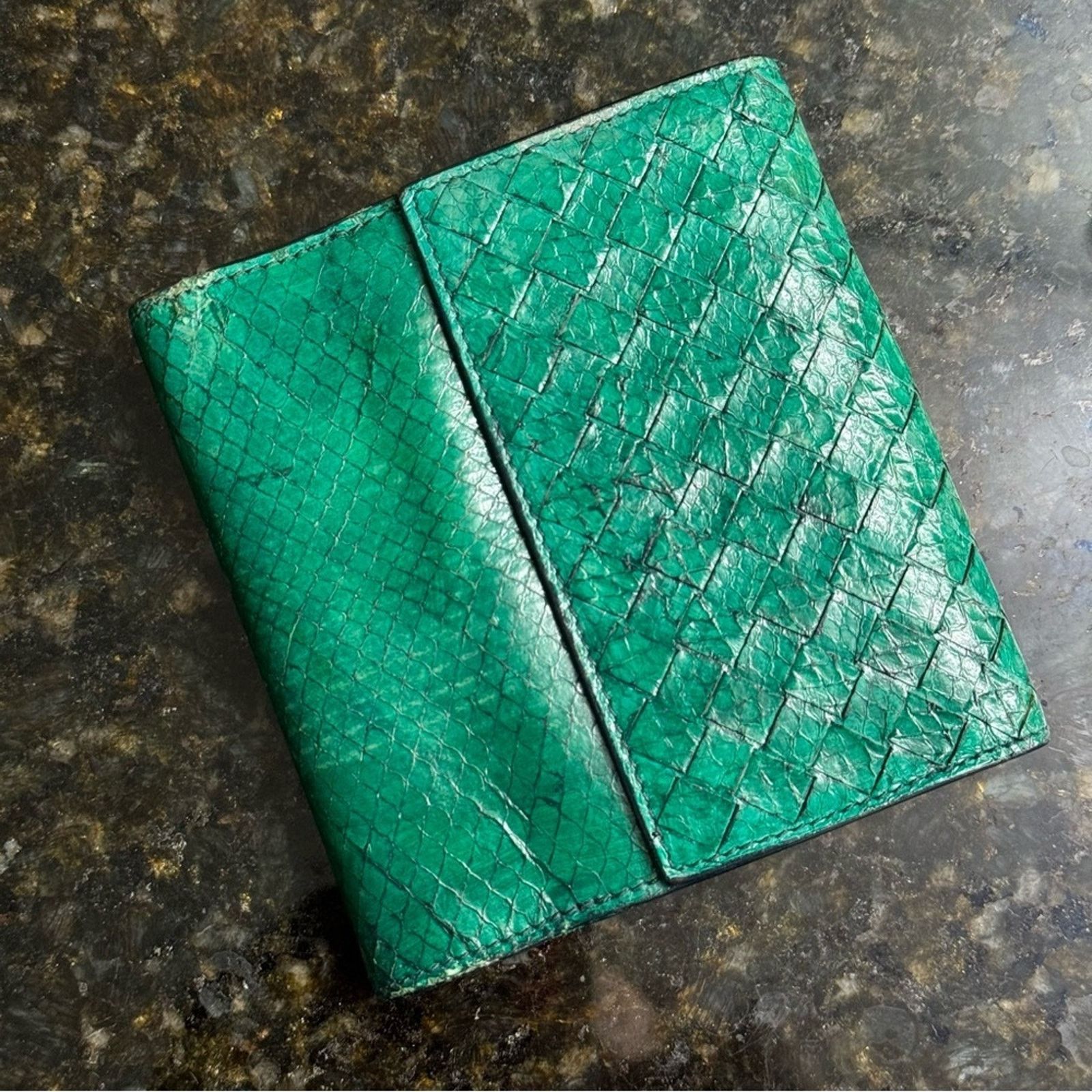 Bottega Veneta BOTTEGA VENETA Wallet, Green, Square Size ONE SIZE - 1 Thumbnail