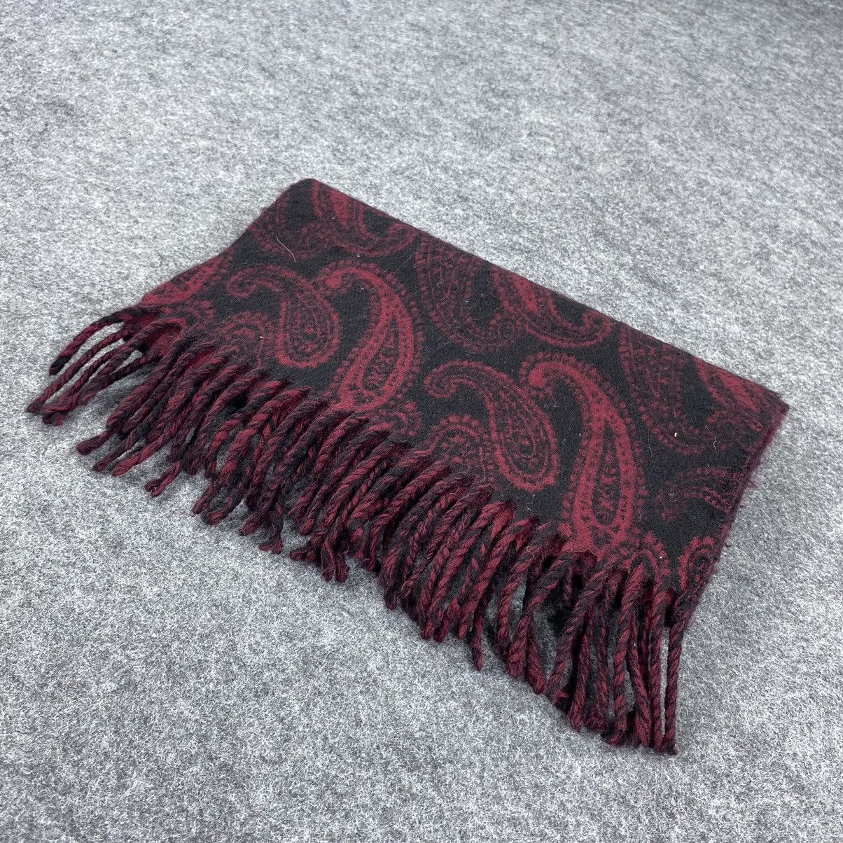Other × Vintage Paisley Design Scarf # Muffler # Neckwear # D192 Size ONE SIZE - 7 Thumbnail