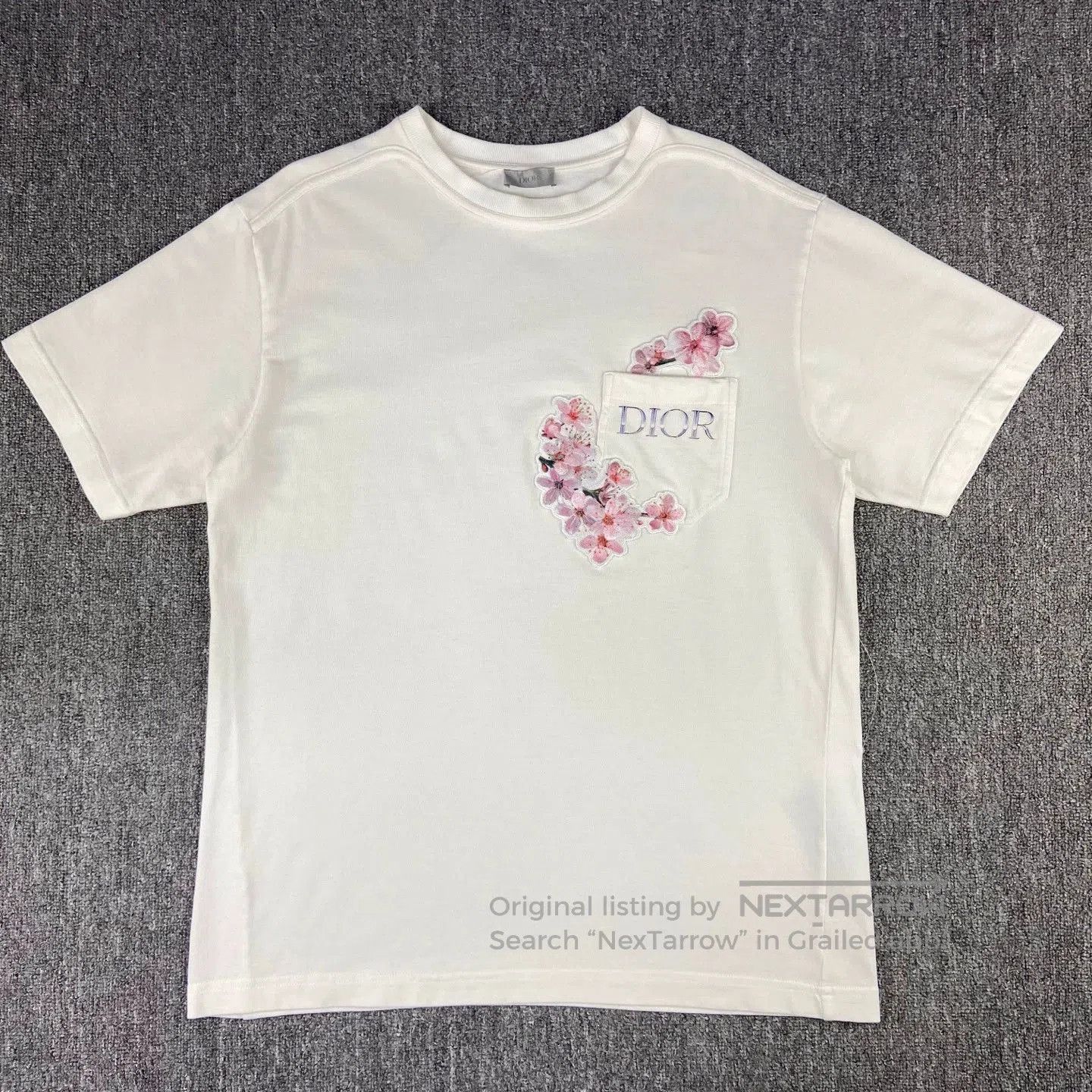 Dior dior white short sleeve shirt with print. Size US L / EU 52-54 / 3 - 1 Thumbnail