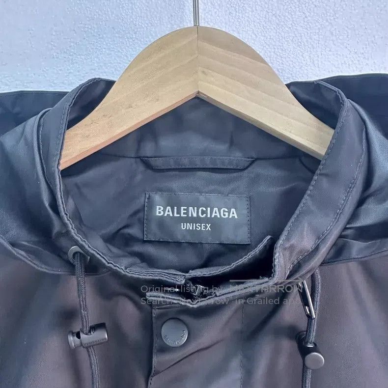 Balenciaga Balenciaga Masking Tape Windbreaker Nylon Waterproof Windp Size US XXS / EU 40 - 3 Thumbnail