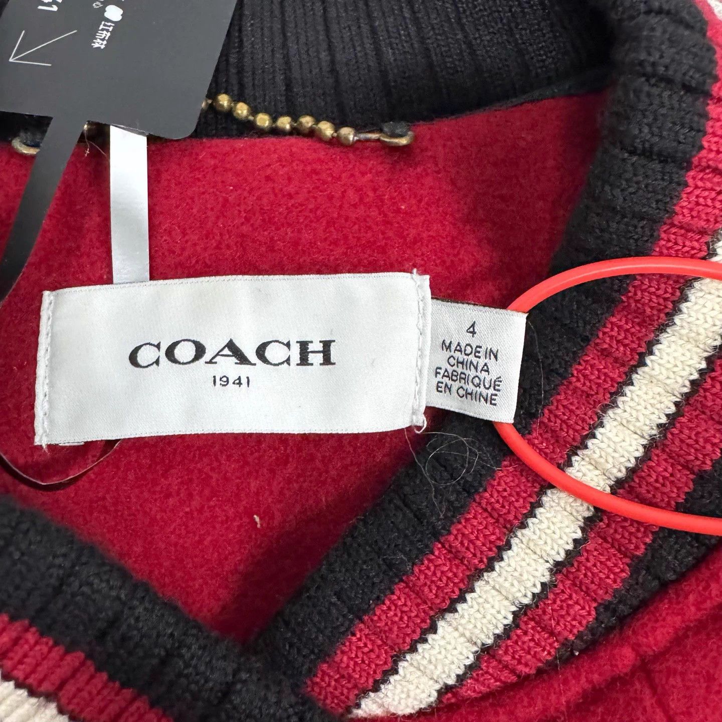 Coach Coach stardust patch color block baseball jacket Size US XL / EU 56 / 4 - 6 Thumbnail