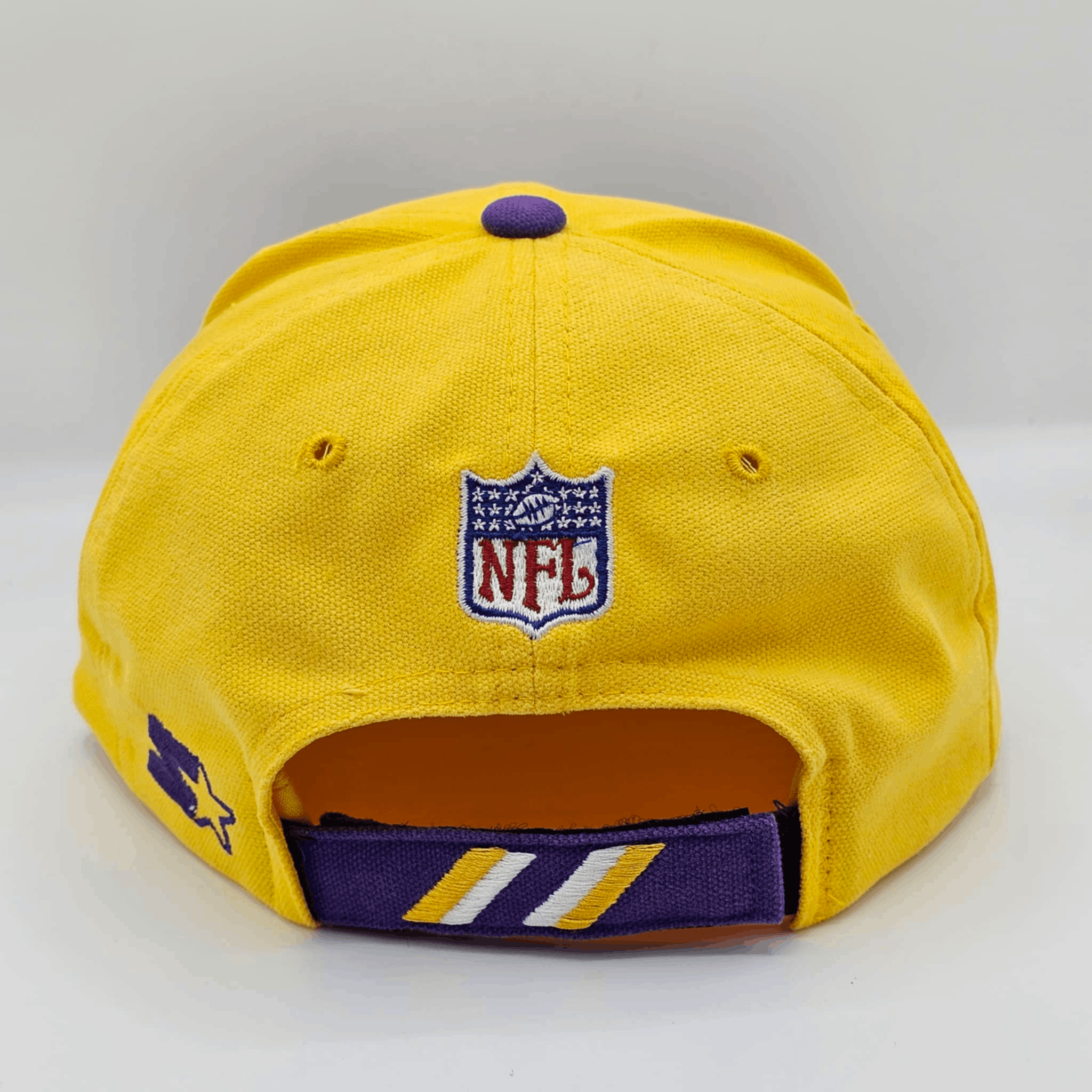NFL × Starter × Vintage Minnesota Vikings Vintage 90s Pro Line Strap Back Hat Size ONE SIZE - 5 Thumbnail