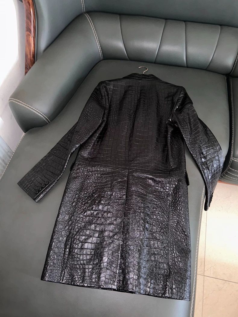 Saint Laurent Paris Saint Laurent 2015 FW Crocodile Parka 2504-Nextarrow Size US S / EU 44-46 / 1 - 2 Thumbnail